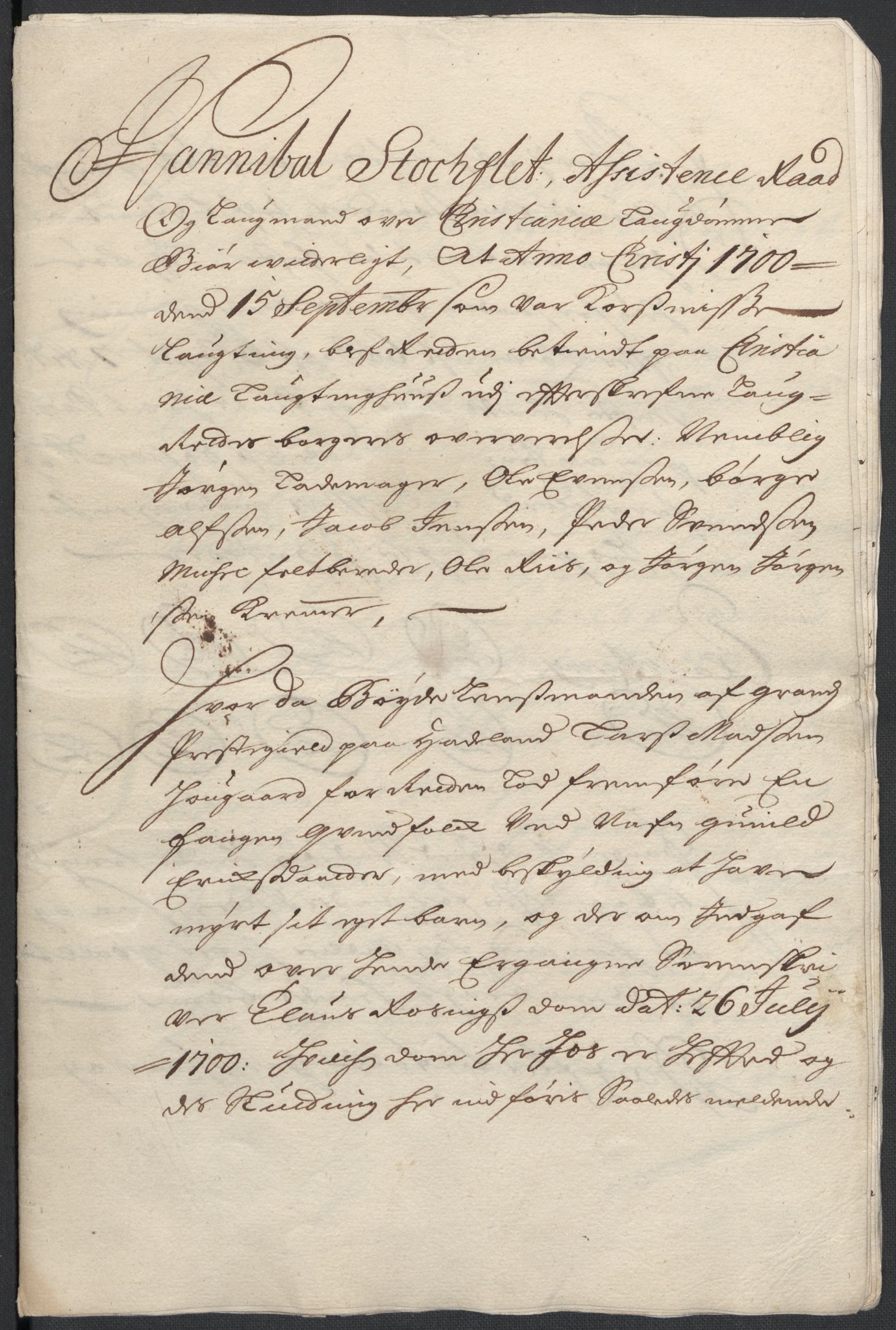 Rentekammeret inntil 1814, Reviderte regnskaper, Fogderegnskap, AV/RA-EA-4092/R18/L1298: Fogderegnskap Hadeland, Toten og Valdres, 1700, p. 437