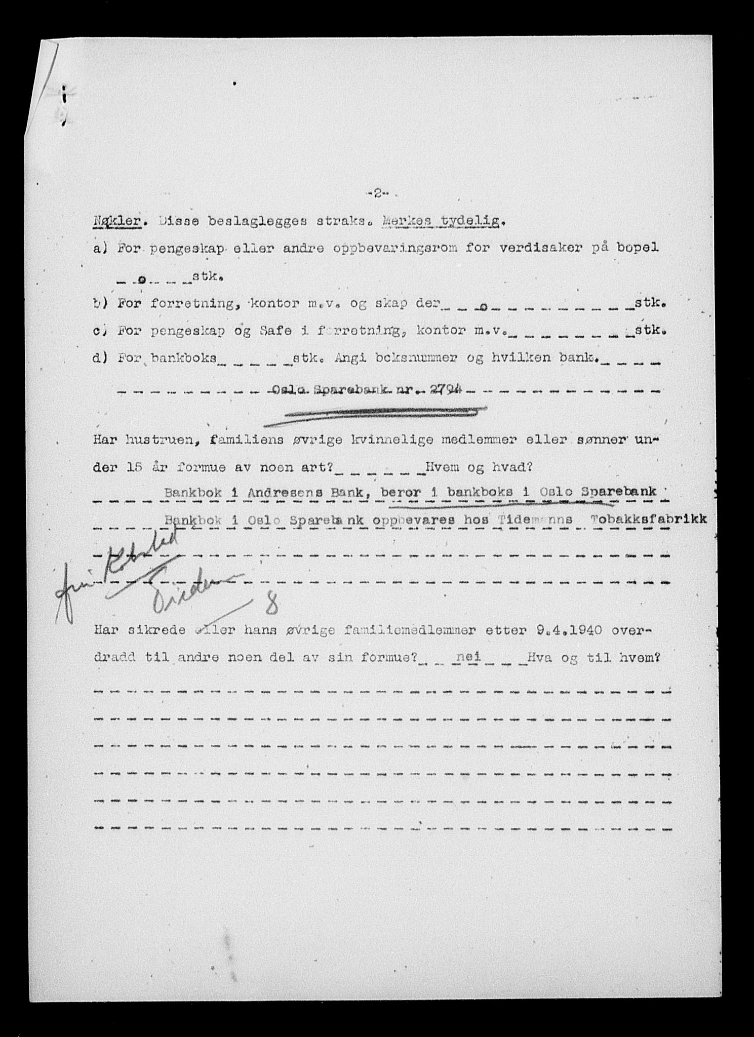 Justisdepartementet, Tilbakeføringskontoret for inndratte formuer, AV/RA-S-1564/H/Hc/Hcc/L0947: --, 1945-1947, p. 158