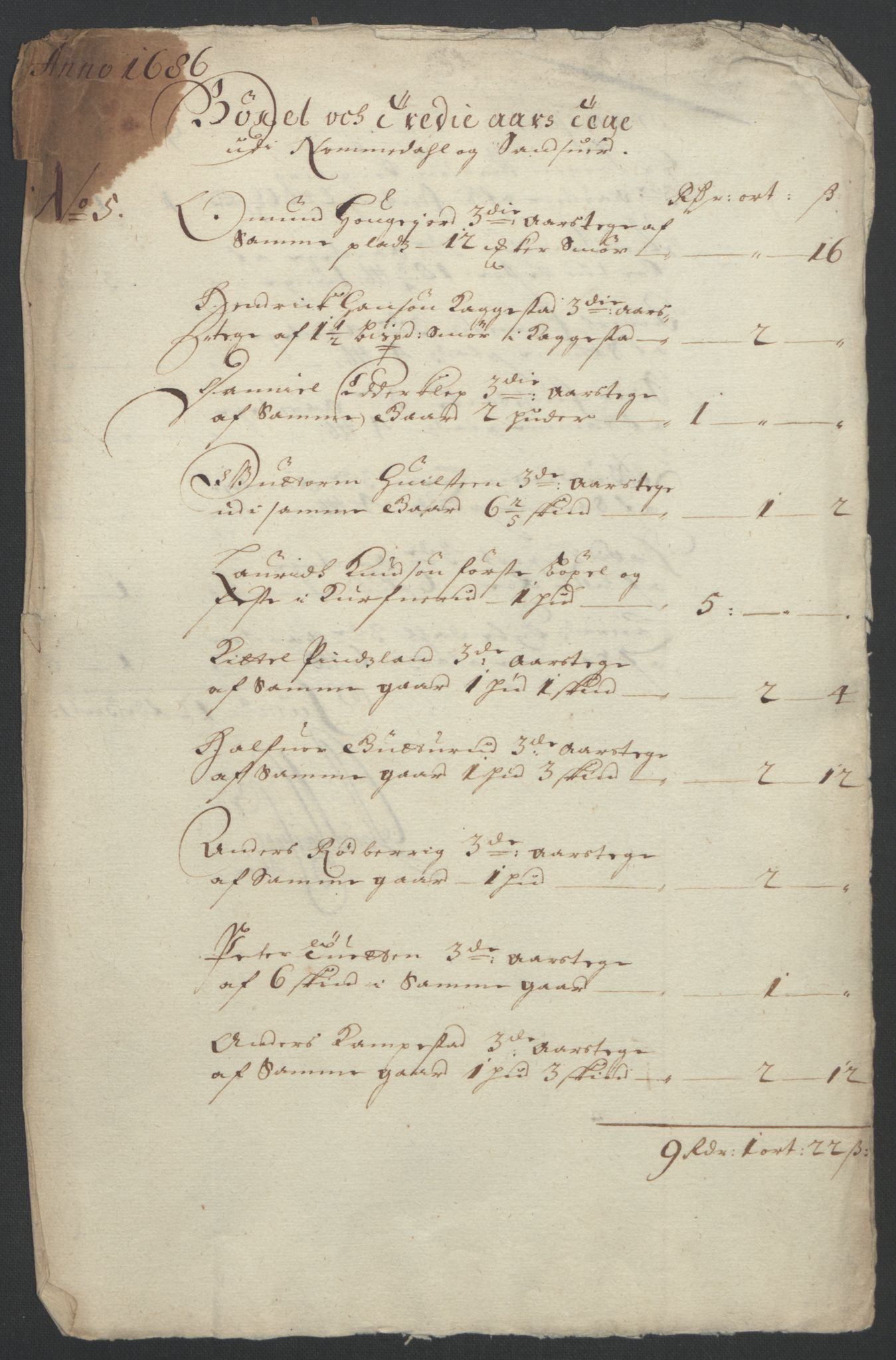 Rentekammeret inntil 1814, Reviderte regnskaper, Fogderegnskap, RA/EA-4092/R24/L1572: Fogderegnskap Numedal og Sandsvær, 1679-1686, p. 20