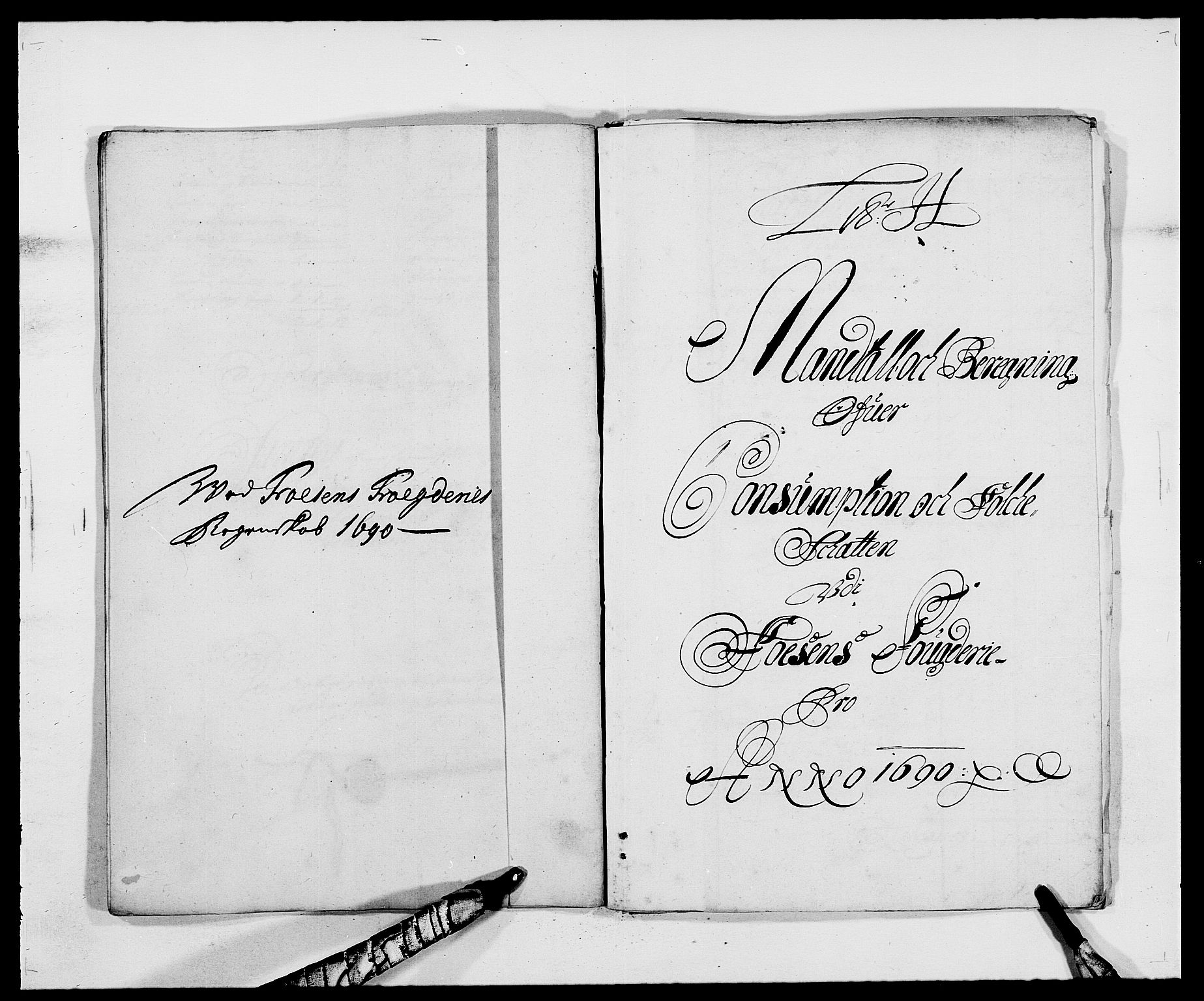 Rentekammeret inntil 1814, Reviderte regnskaper, Fogderegnskap, RA/EA-4092/R57/L3848: Fogderegnskap Fosen, 1690-1691, p. 119