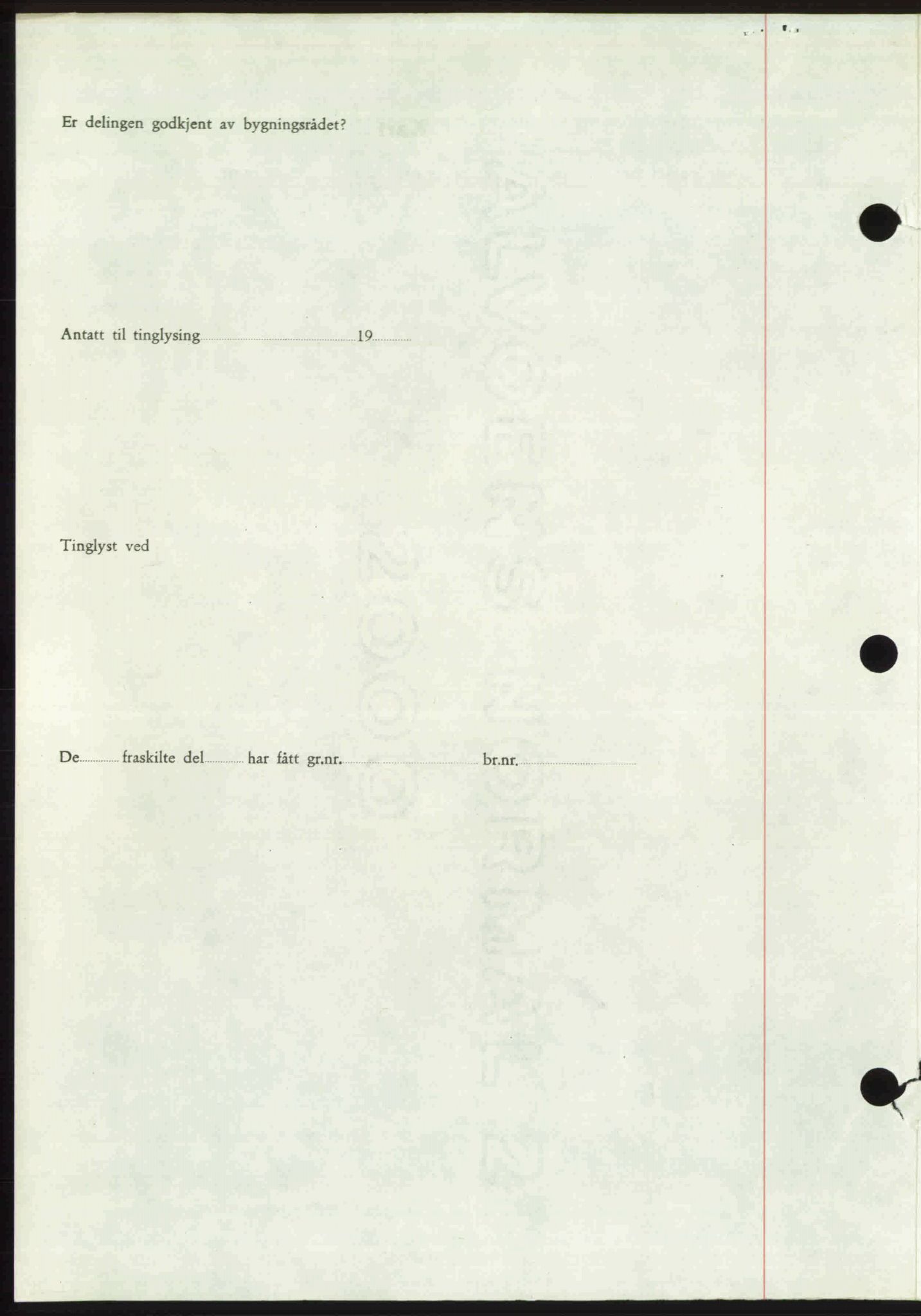 Toten tingrett, SAH/TING-006/H/Hb/Hbc/L0020: Mortgage book no. Hbc-20, 1948-1948, Diary no: : 2926/1948
