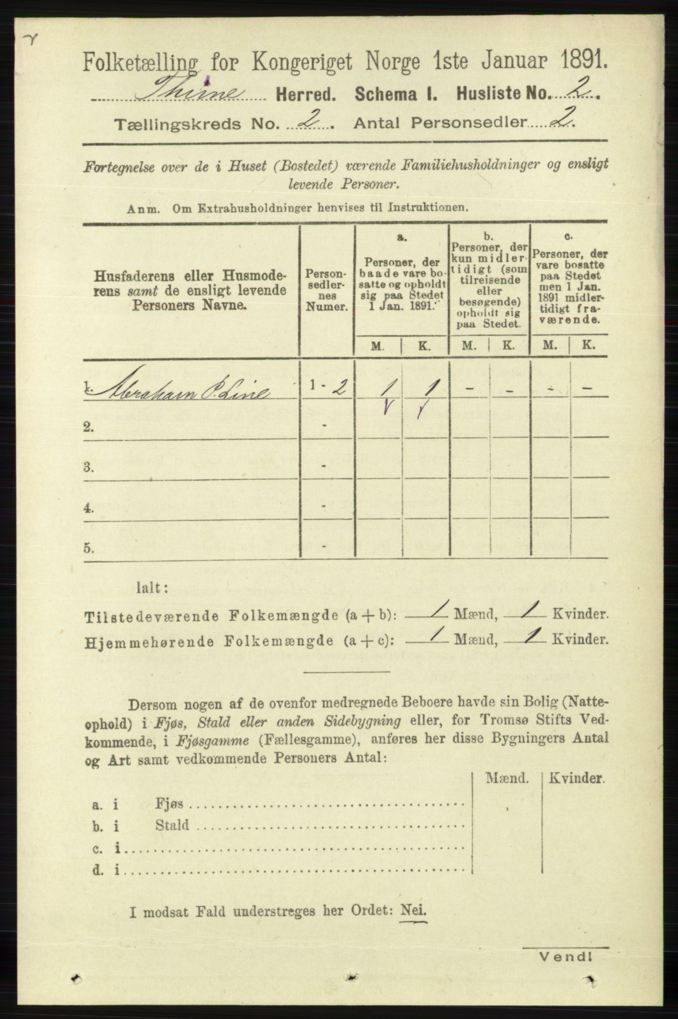 RA, 1891 census for 1121 Time, 1891, p. 621