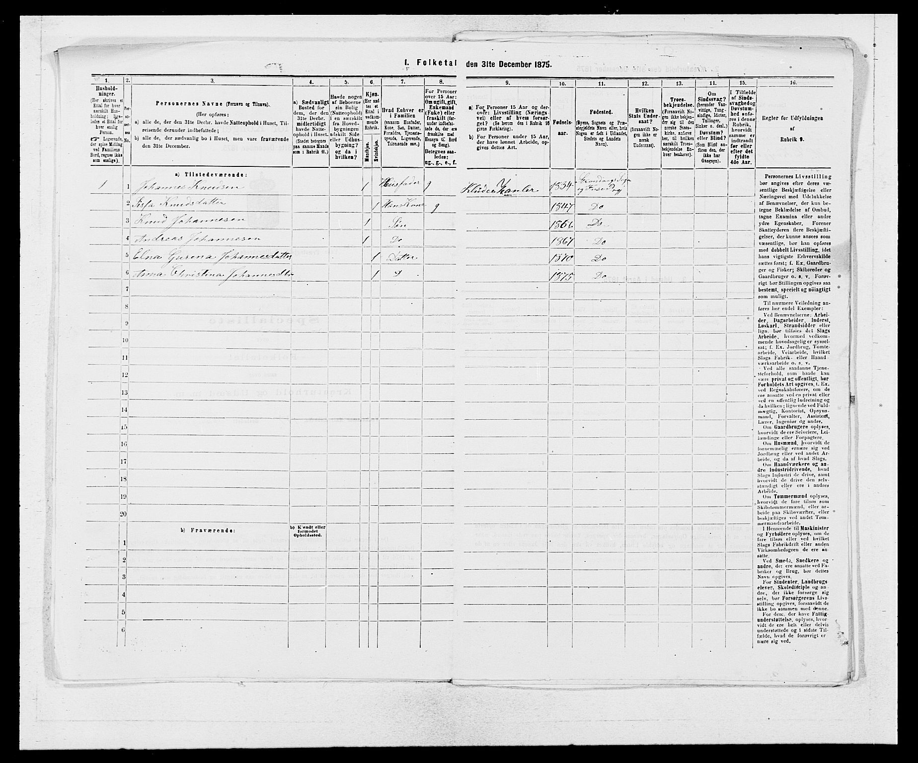 SAB, 1875 census for 1241P Fusa, 1875, p. 595