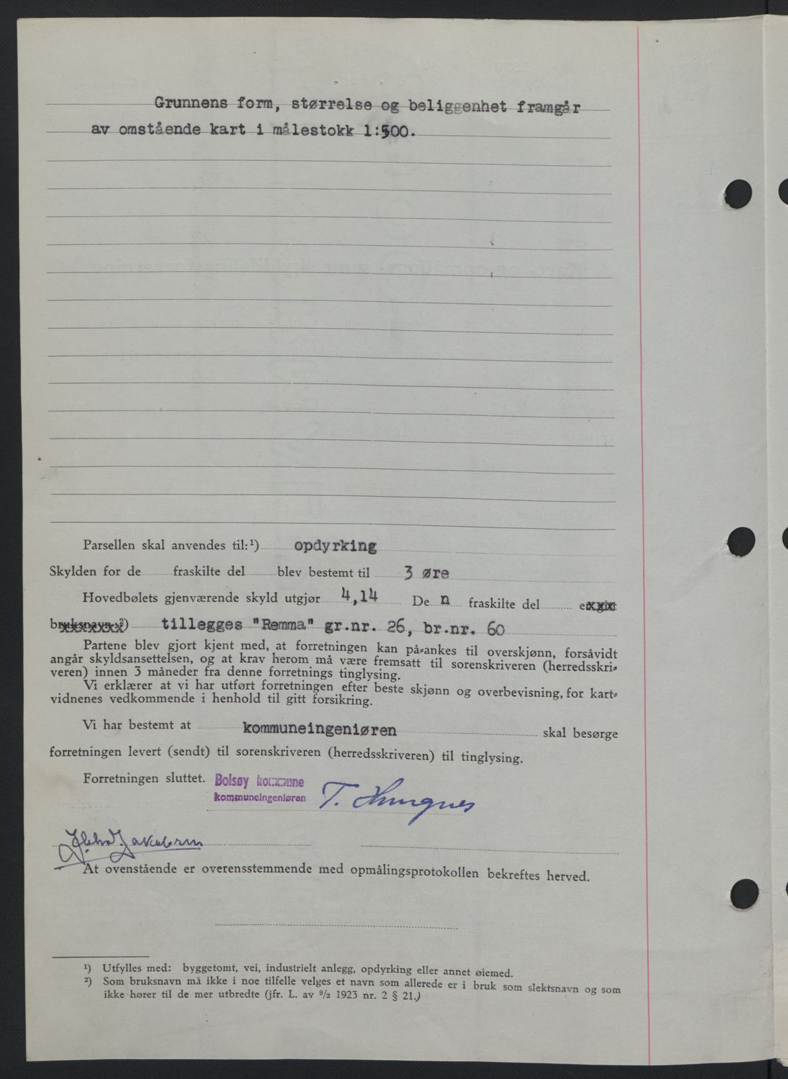 Romsdal sorenskriveri, AV/SAT-A-4149/1/2/2C: Mortgage book no. A23, 1947-1947, Diary no: : 1899/1947