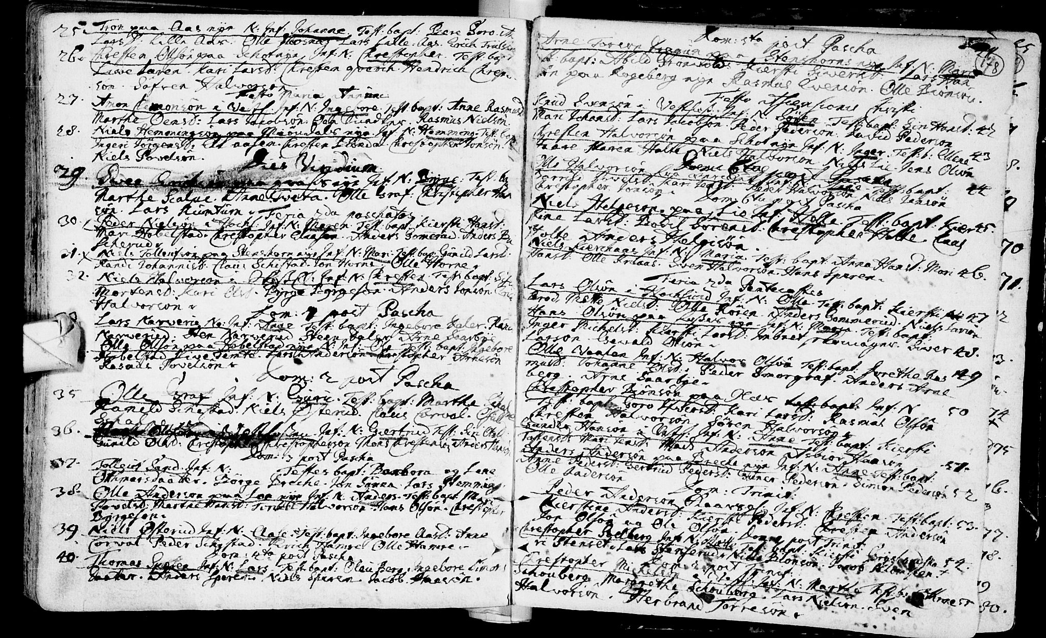 Eiker kirkebøker, AV/SAKO-A-4/F/Fa/L0002: Parish register (official) no. I 2, 1705-1724, p. 178