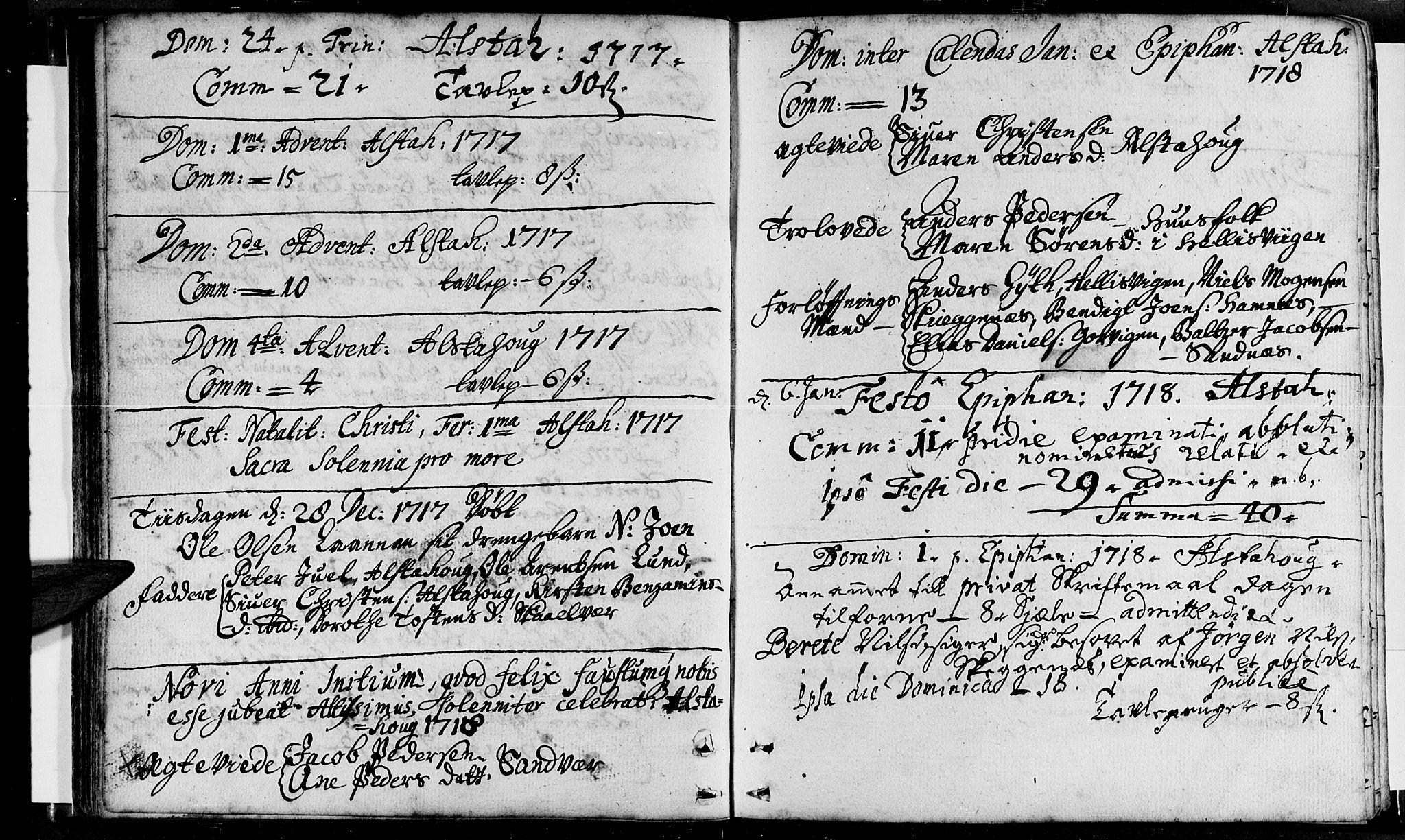 Ministerialprotokoller, klokkerbøker og fødselsregistre - Nordland, AV/SAT-A-1459/830/L0432: Parish register (official) no. 830A01, 1714-1737