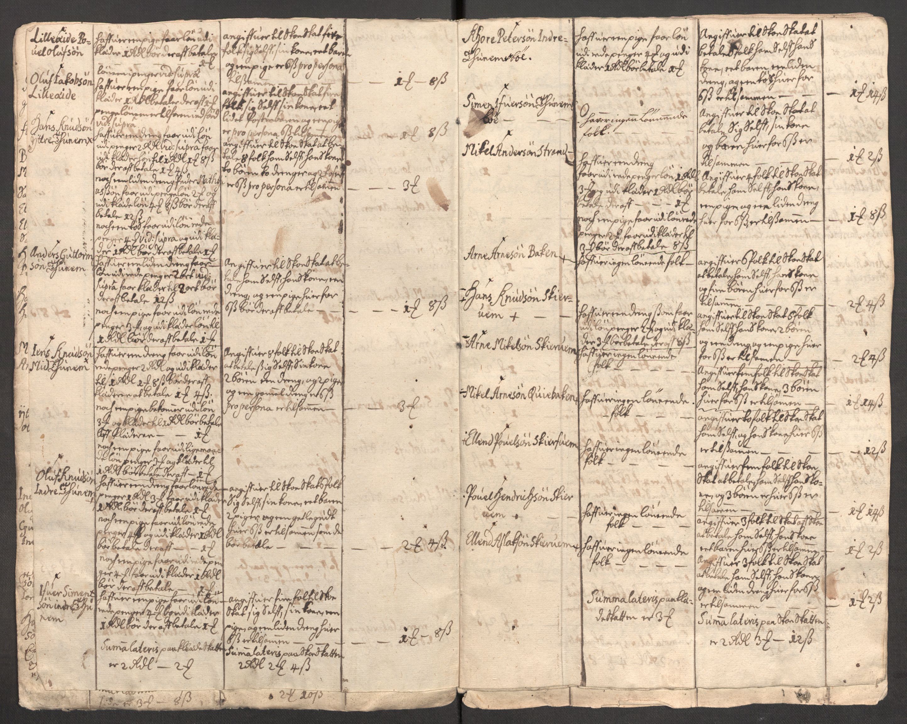 Rentekammeret inntil 1814, Reviderte regnskaper, Fogderegnskap, AV/RA-EA-4092/R54/L3564: Fogderegnskap Sunnmøre, 1711, p. 361