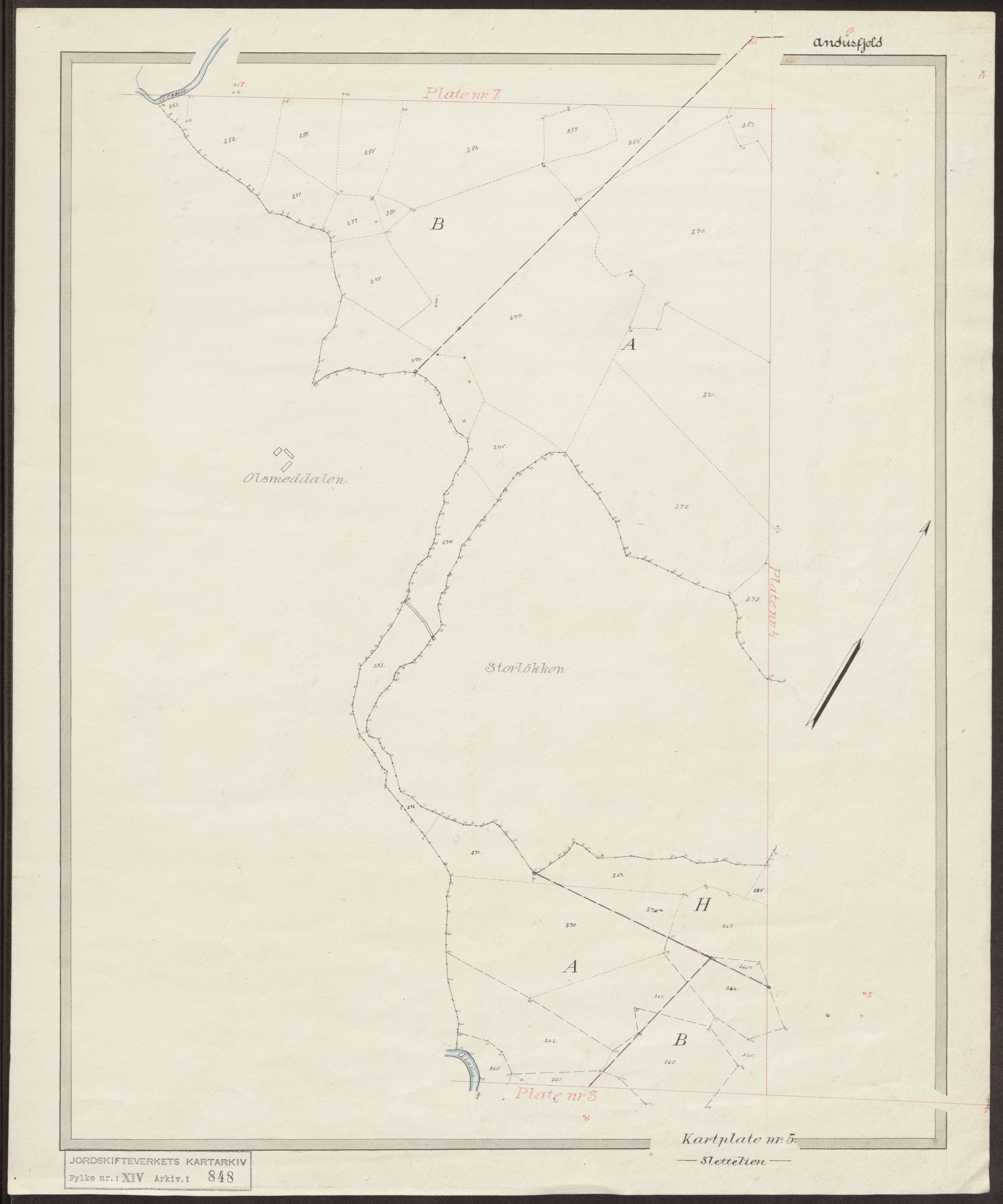 Jordskifteverkets kartarkiv, AV/RA-S-3929/T, 1859-1988, p. 1310