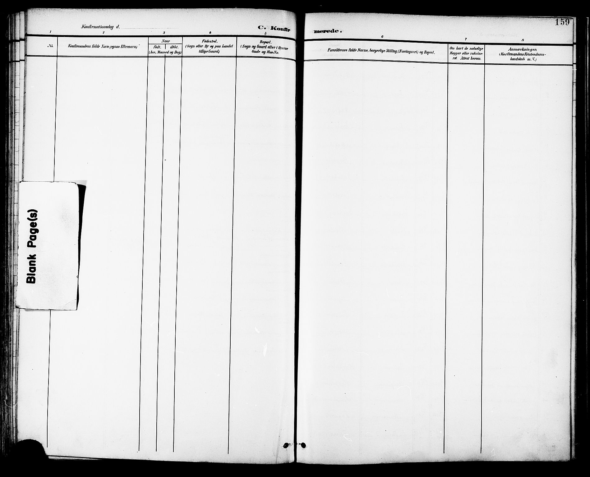 Ministerialprotokoller, klokkerbøker og fødselsregistre - Nordland, AV/SAT-A-1459/882/L1179: Parish register (official) no. 882A01, 1886-1898, p. 159