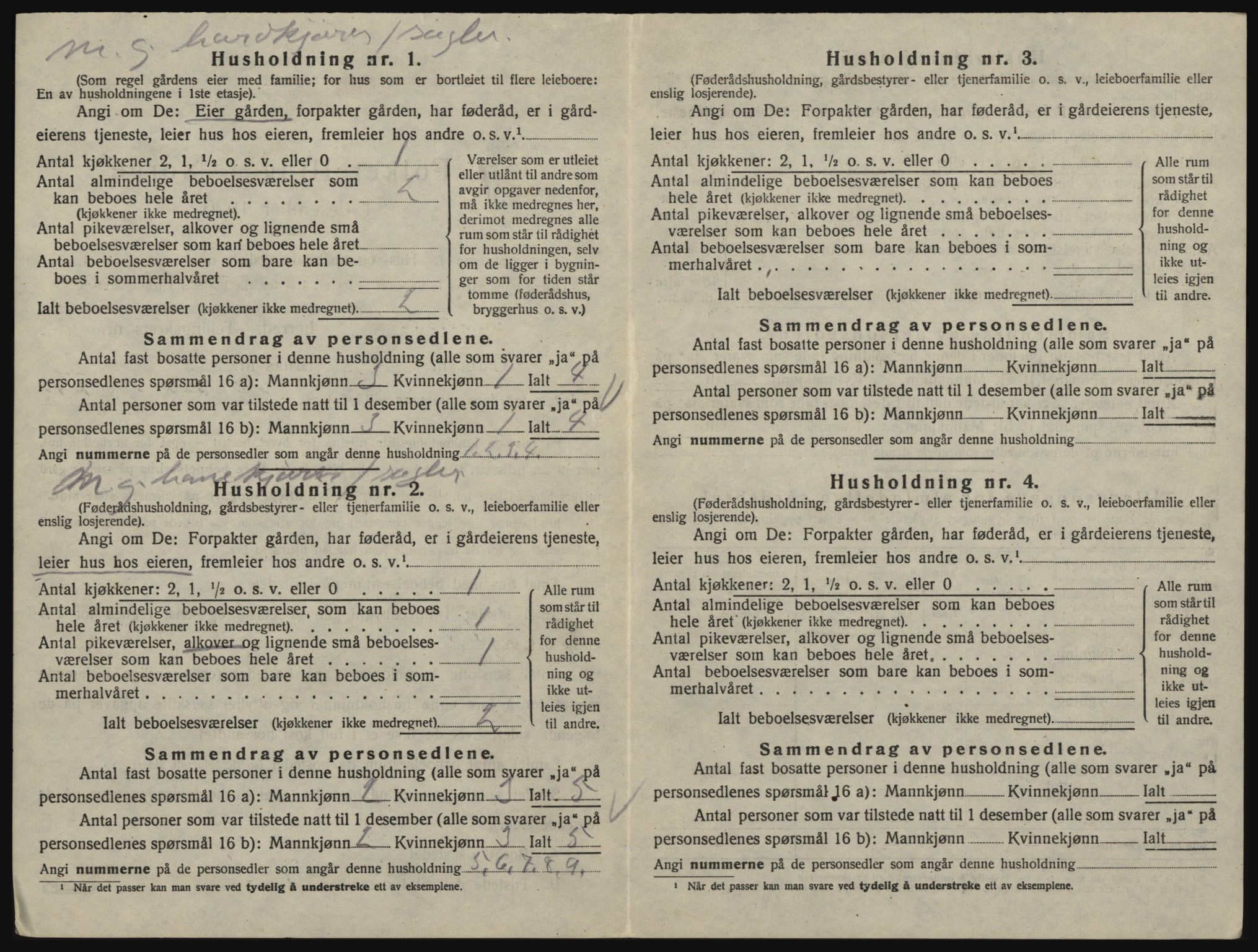 SAO, 1920 census for Glemmen, 1920, p. 2010