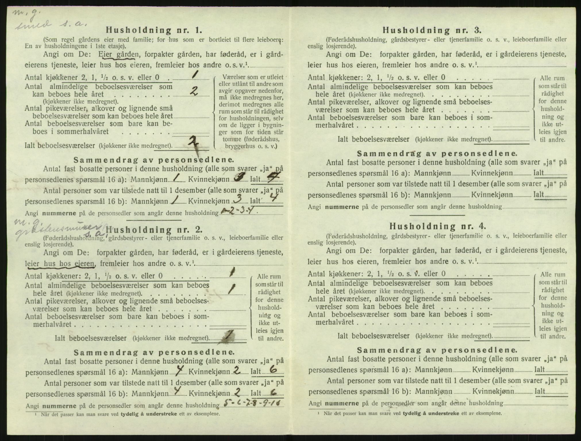 SAKO, 1920 census for Lårdal, 1920, p. 52