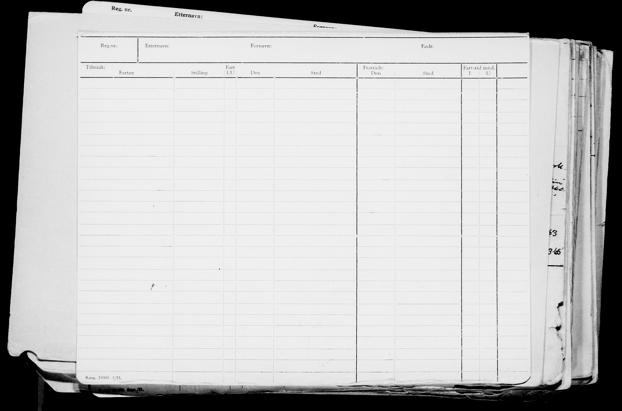 Direktoratet for sjømenn, RA/S-3545/G/Gb/L0125: Hovedkort, 1914, p. 201