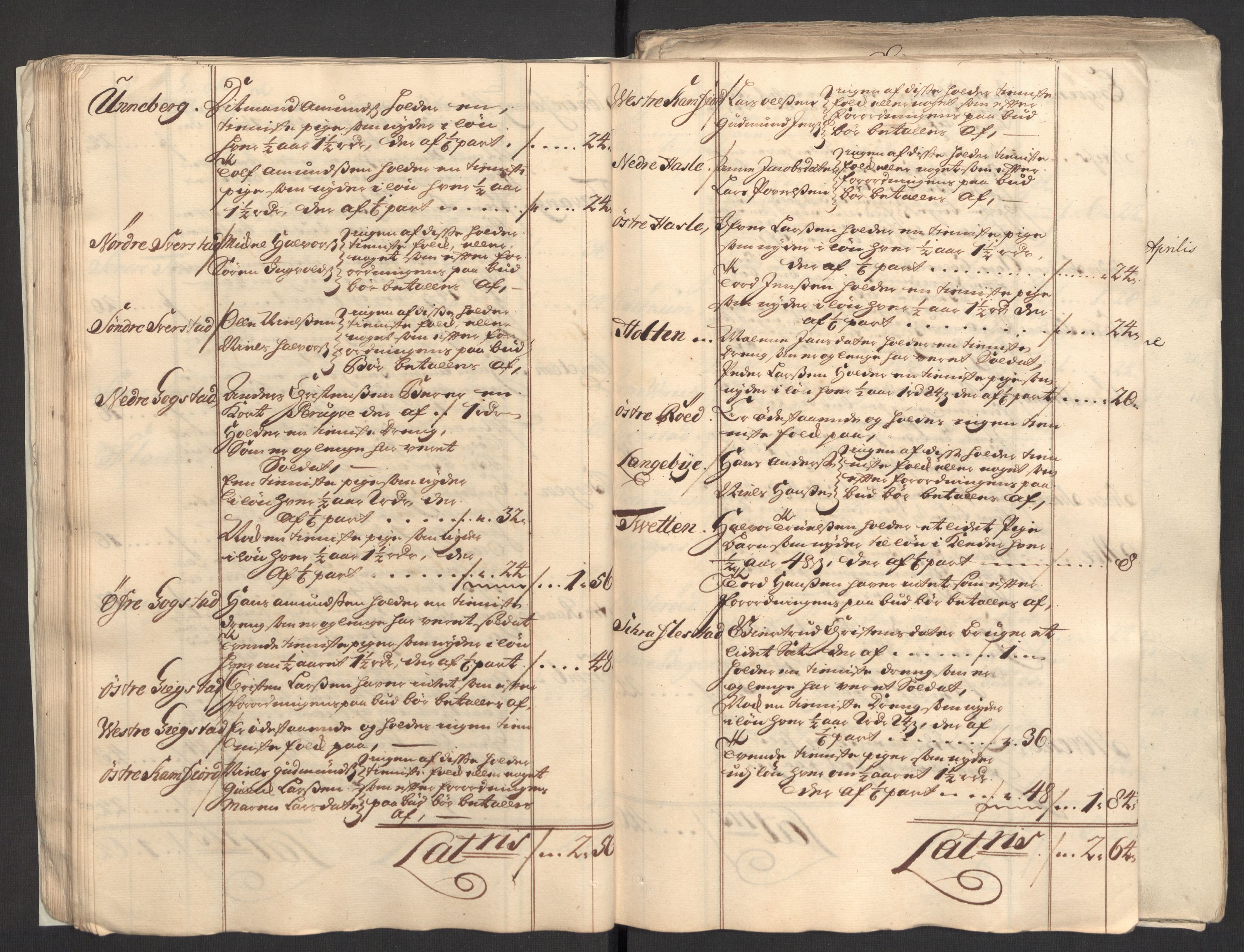 Rentekammeret inntil 1814, Reviderte regnskaper, Fogderegnskap, RA/EA-4092/R33/L1982: Fogderegnskap Larvik grevskap, 1711, p. 36