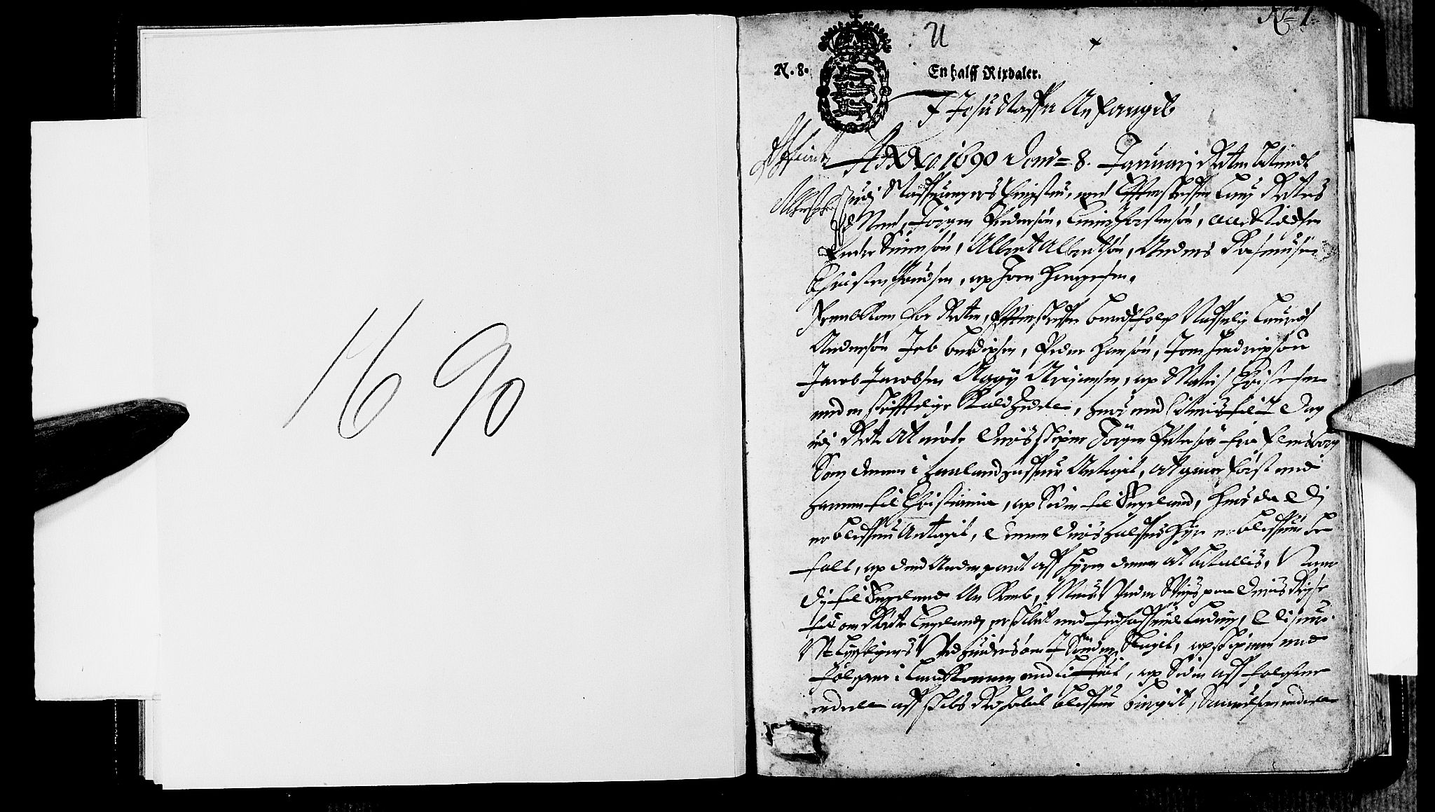 Jæren og Dalane sorenskriveri, AV/SAST-A-100306/3/30/30BA/L0046: TINGBOK, 1690, p. 0b-1a