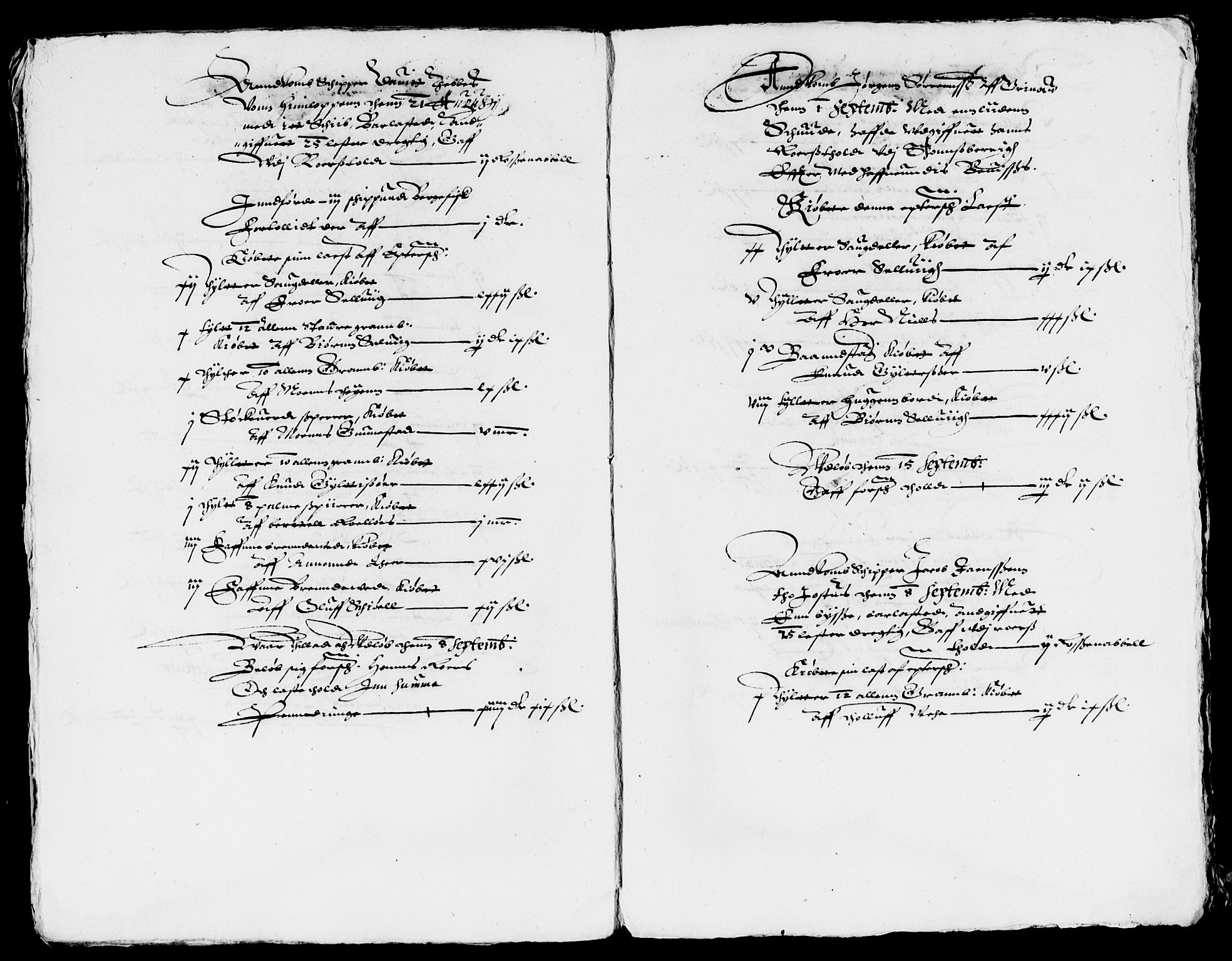 Rentekammeret inntil 1814, Reviderte regnskaper, Lensregnskaper, AV/RA-EA-5023/R/Rb/Rbo/L0001: Tønsberg len, 1584-1612