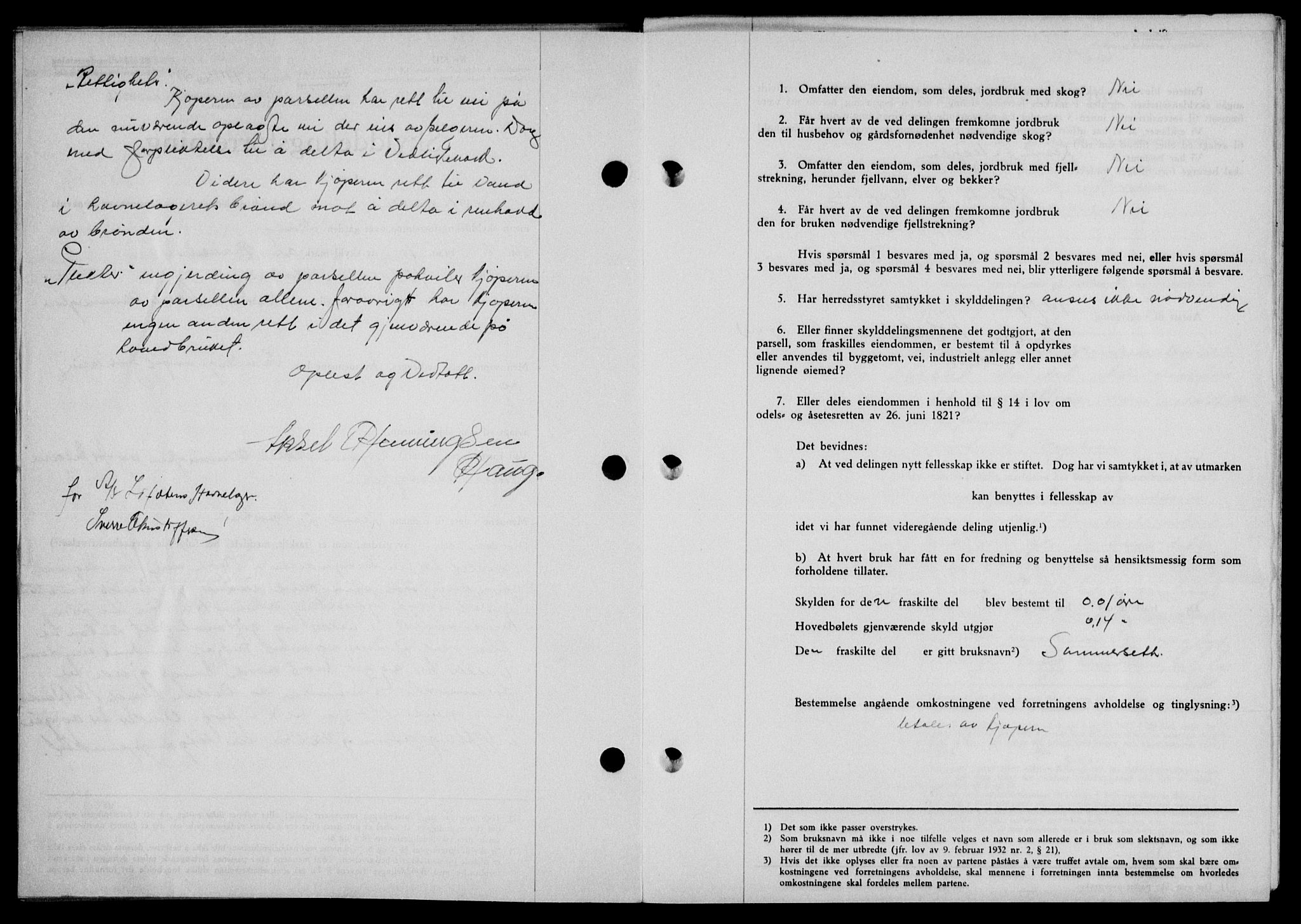 Lofoten sorenskriveri, SAT/A-0017/1/2/2C/L0008a: Mortgage book no. 8a, 1940-1941, Diary no: : 1173/1941