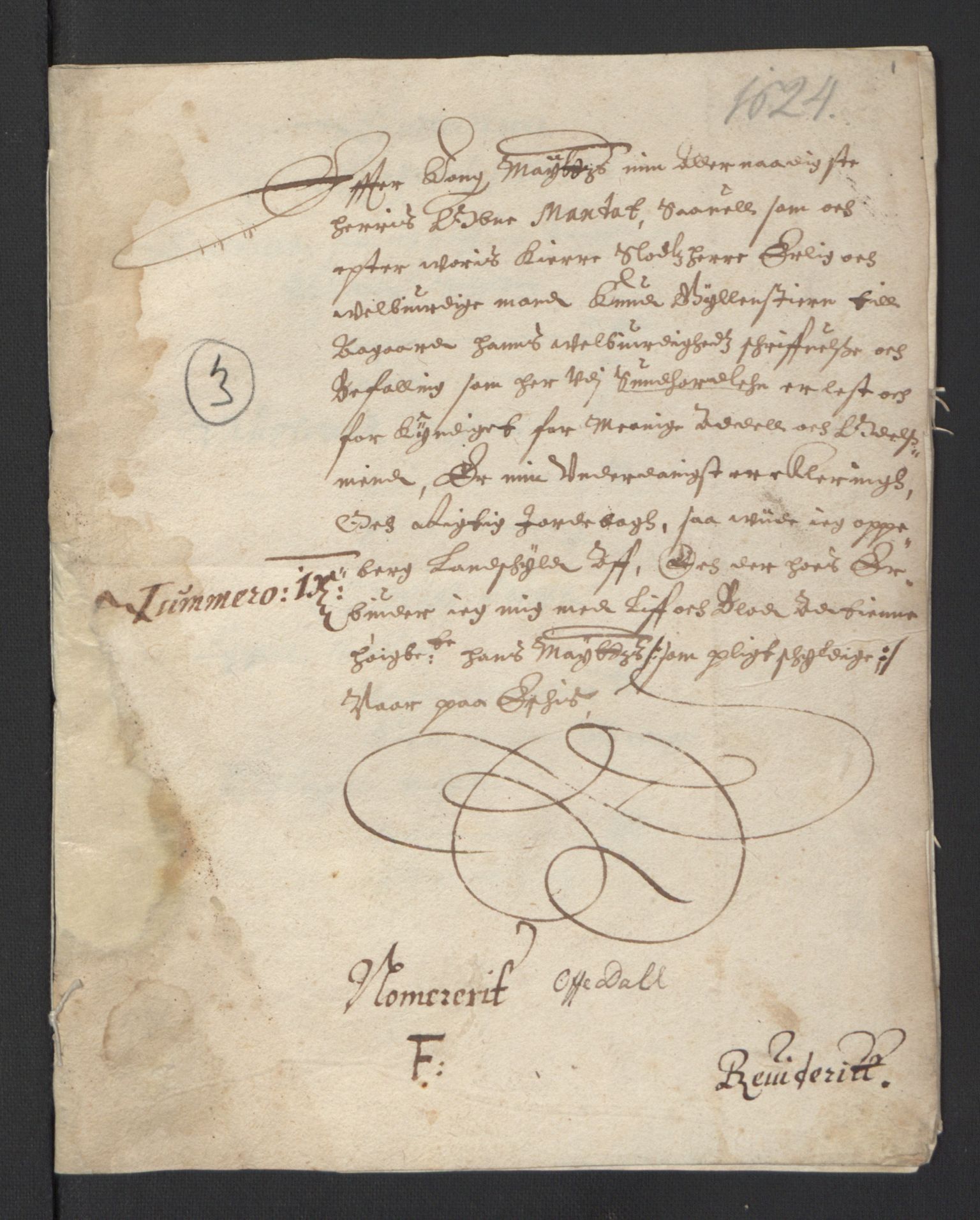 Stattholderembetet 1572-1771, AV/RA-EA-2870/Ek/L0007/0001: Jordebøker til utlikning av rosstjeneste 1624-1626: / Adelsjordebøker, 1624-1625, p. 232