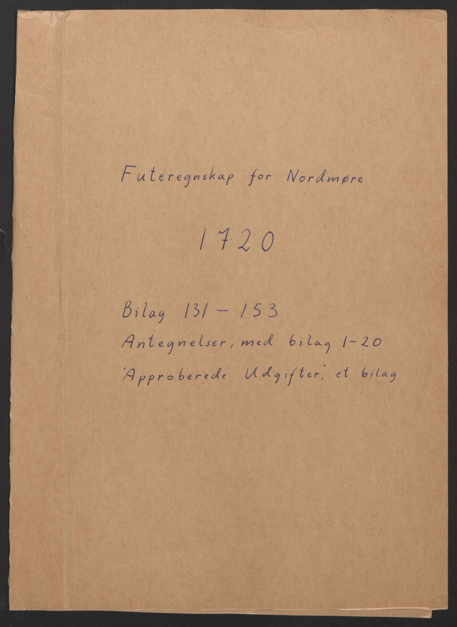 Rentekammeret inntil 1814, Reviderte regnskaper, Fogderegnskap, RA/EA-4092/R56/L3753: Fogderegnskap Nordmøre, 1720, p. 446