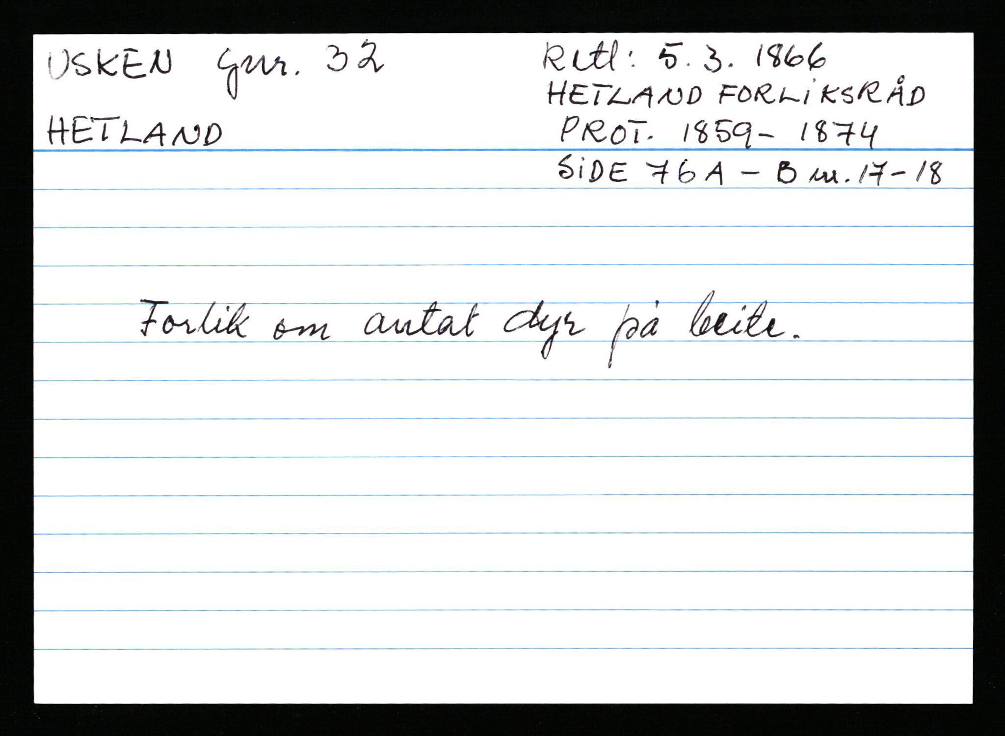 Statsarkivet i Stavanger, AV/SAST-A-101971/03/Y/Ym/L0063: Åstedskort sortert etter gårdsnavn: Tørsdal - Utstein kloster, 1600-1950, p. 665
