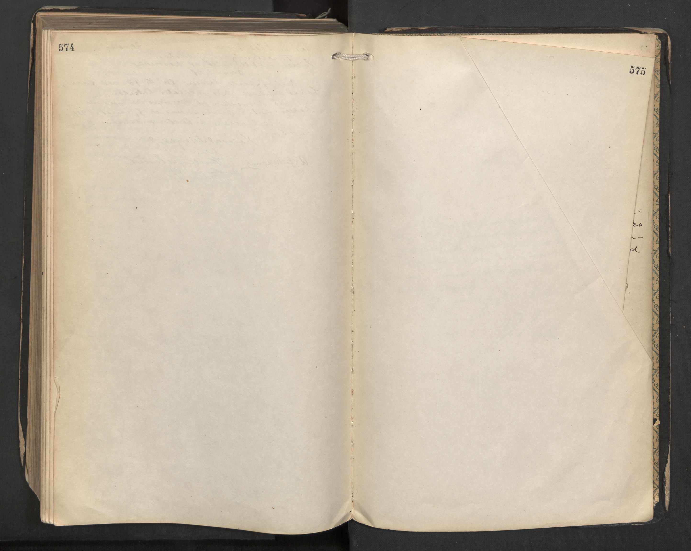 Norges brannkasse, branntakster Sarpsborg, AV/SAO-A-11357/F/Fa/L0011: Branntakstprotokoll, 1919-1921, p. 574-575