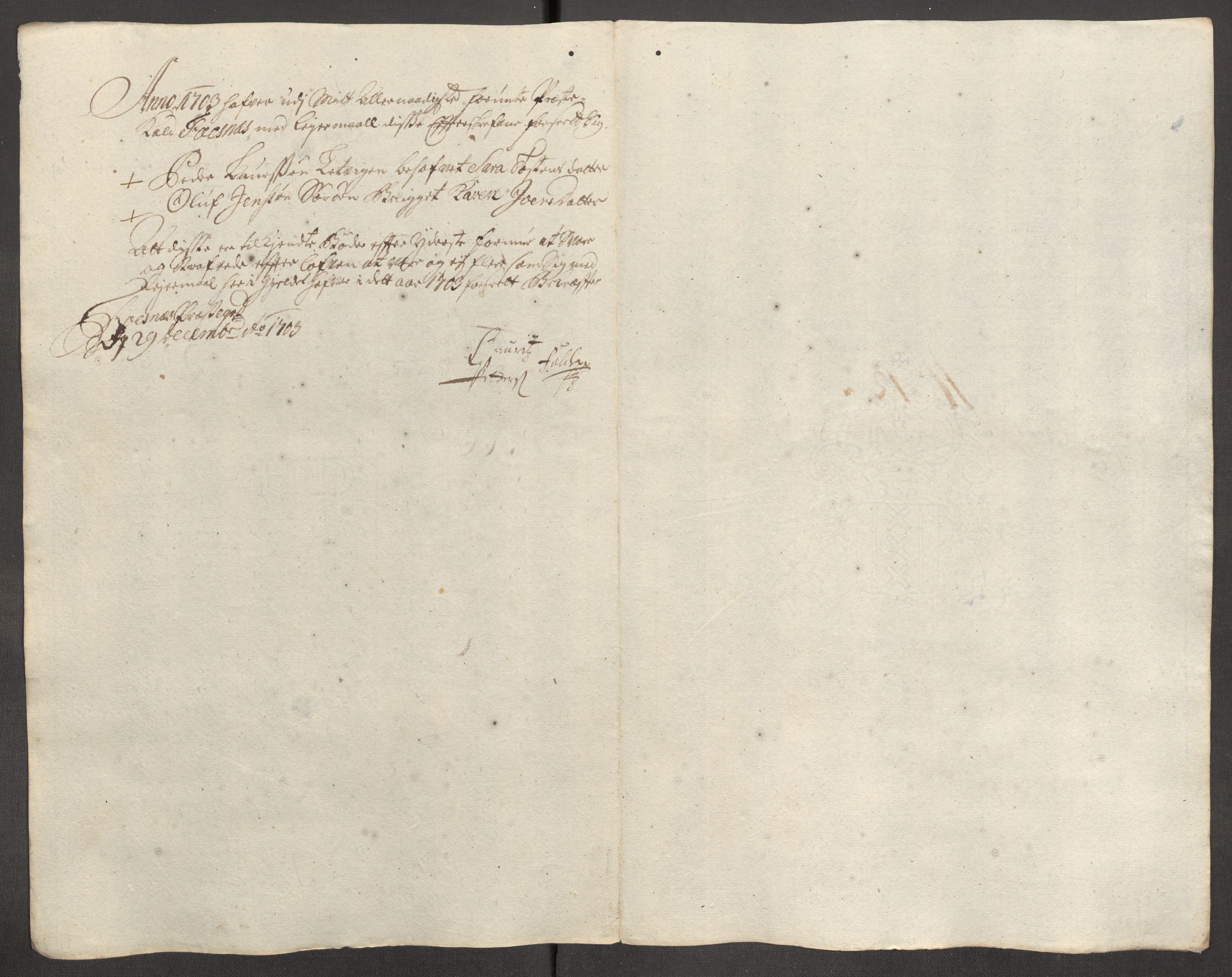 Rentekammeret inntil 1814, Reviderte regnskaper, Fogderegnskap, AV/RA-EA-4092/R64/L4428: Fogderegnskap Namdal, 1703-1704, p. 131