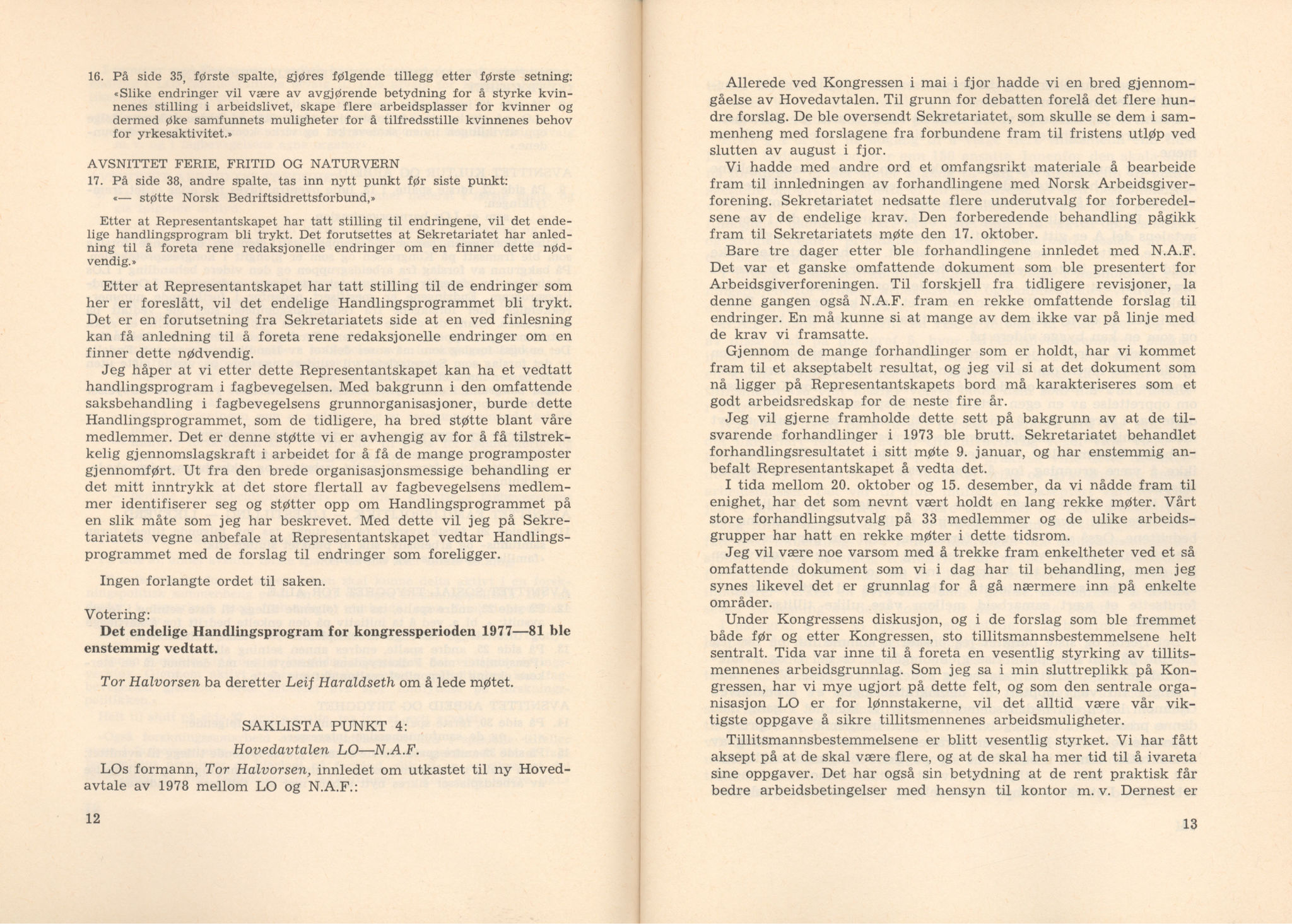 Landsorganisasjonen i Norge, AAB/ARK-1579, 1978-1992, p. 8