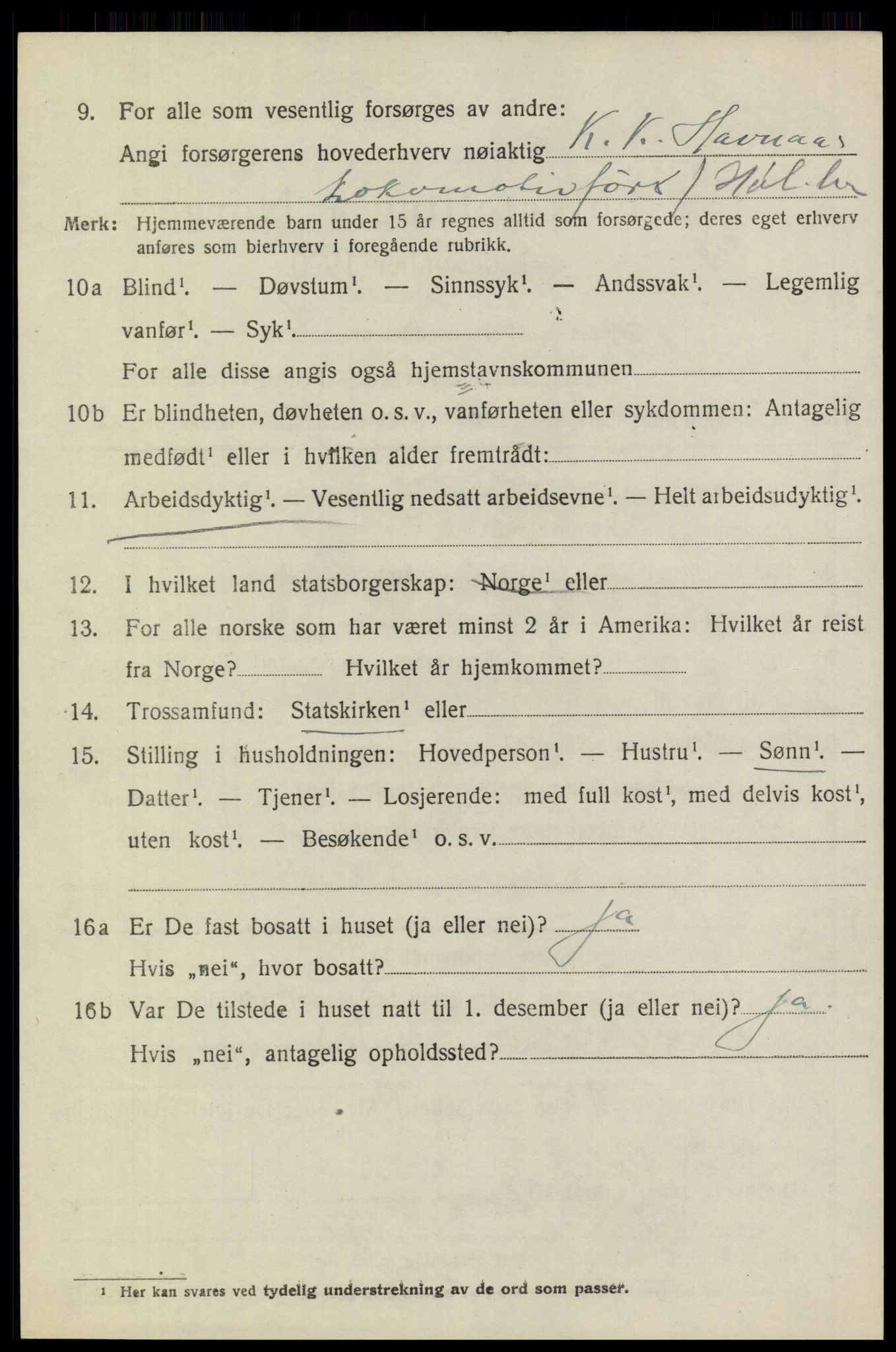 SAO, 1920 census for Høland, 1920, p. 3686