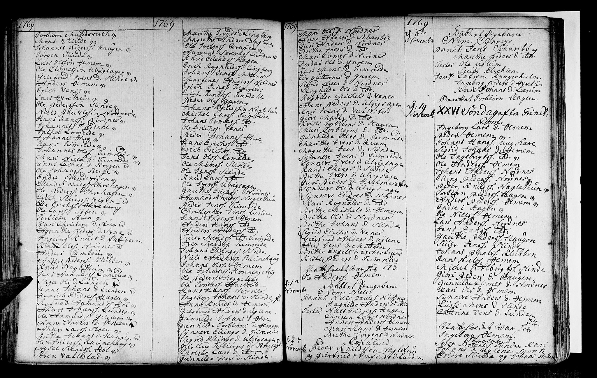 Sogndal sokneprestembete, AV/SAB-A-81301/H/Haa/Haaa/L0004: Parish register (official) no. A 4, 1747-1782