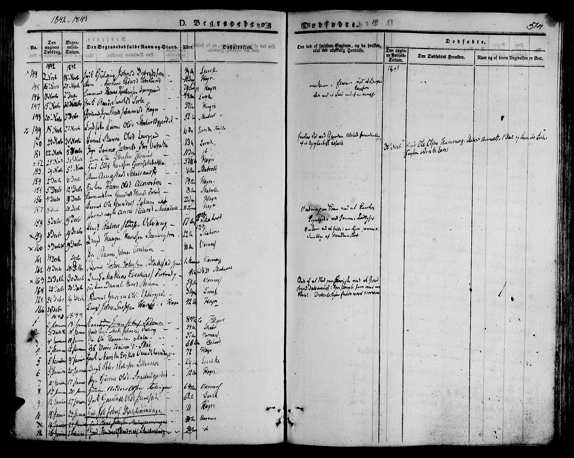 Ministerialprotokoller, klokkerbøker og fødselsregistre - Nord-Trøndelag, SAT/A-1458/709/L0072: Parish register (official) no. 709A12, 1833-1844, p. 514