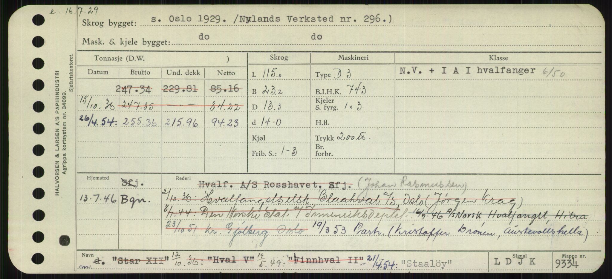 Sjøfartsdirektoratet med forløpere, Skipsmålingen, RA/S-1627/H/Hb/L0004: Fartøy, O-S, p. 475