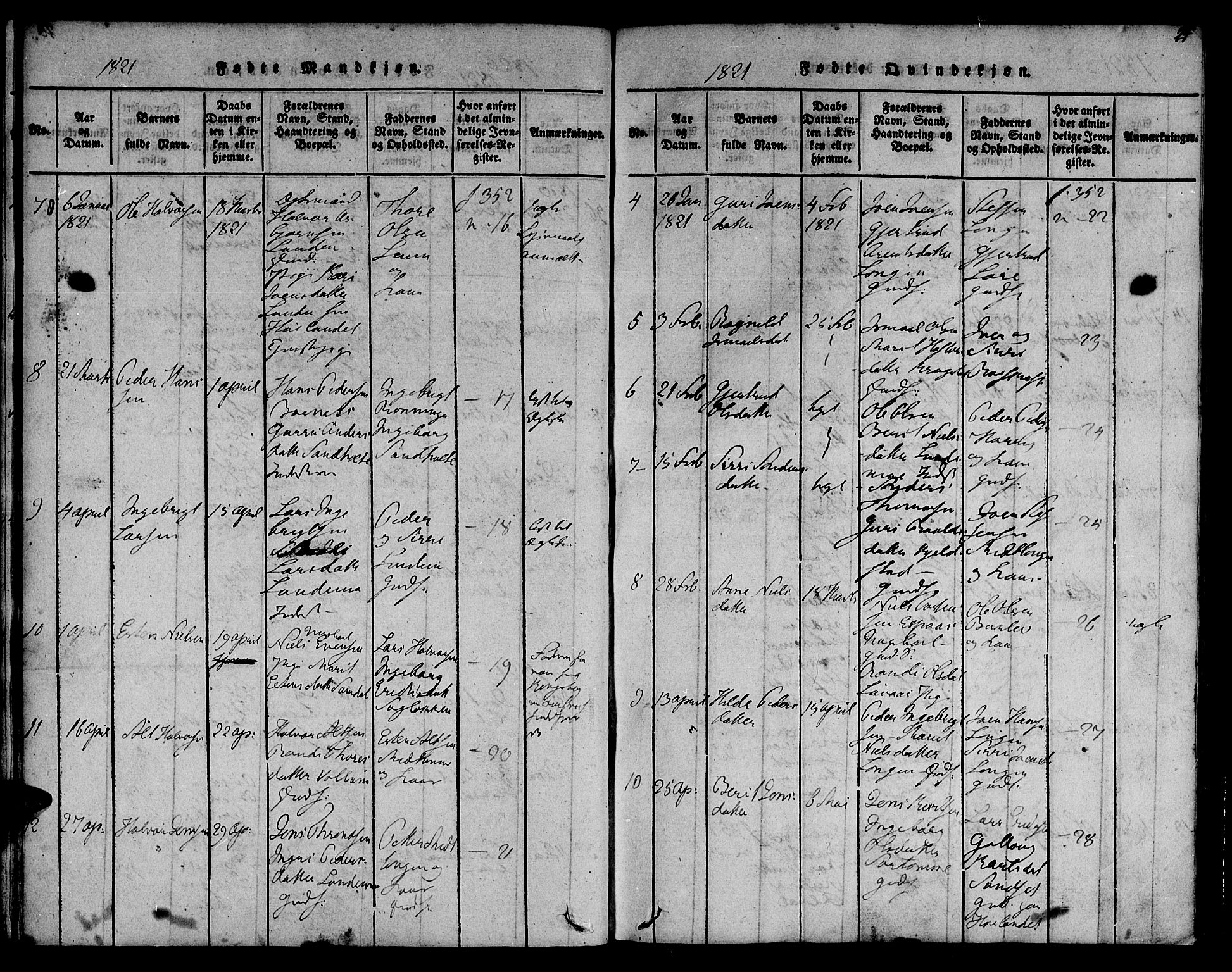Ministerialprotokoller, klokkerbøker og fødselsregistre - Sør-Trøndelag, SAT/A-1456/692/L1102: Parish register (official) no. 692A02, 1816-1842, p. 24