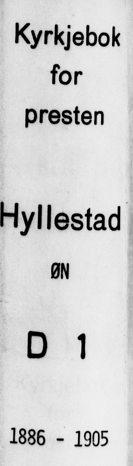 Hyllestad sokneprestembete, AV/SAB-A-80401: Parish register (official) no. D 1, 1886-1905