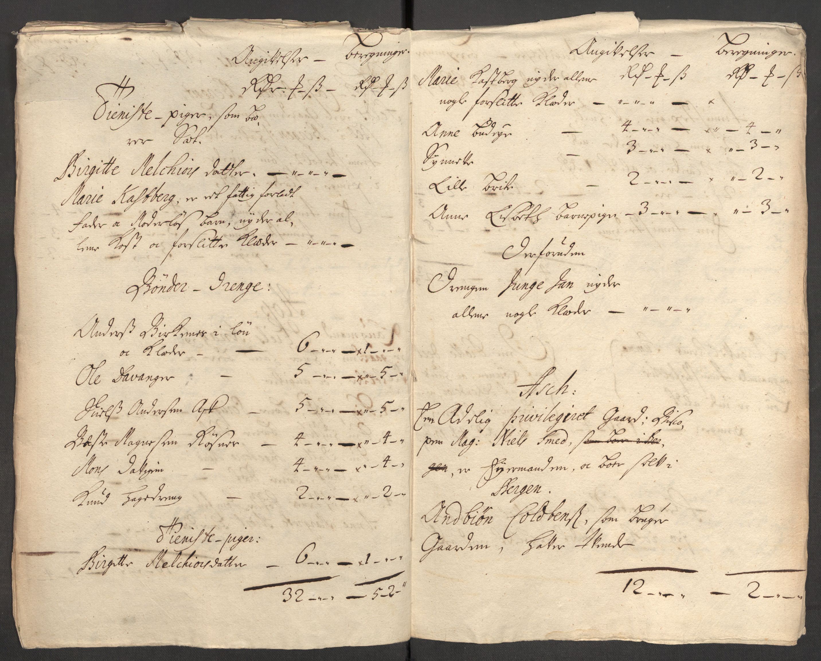 Rentekammeret inntil 1814, Reviderte regnskaper, Fogderegnskap, RA/EA-4092/R51/L3193: Fogderegnskap Nordhordland og Voss, 1711, p. 274