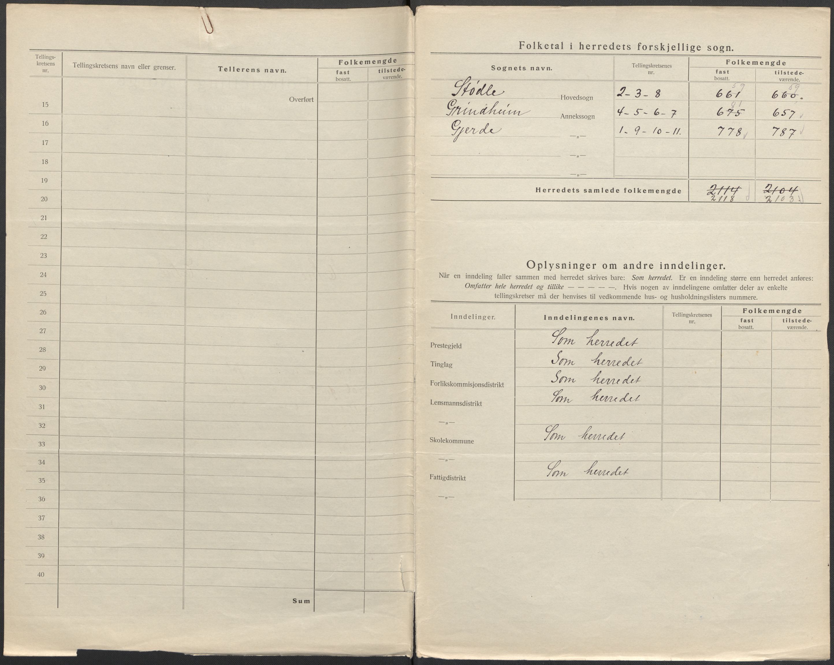 SAB, 1920 census for Etne, 1920, p. 3
