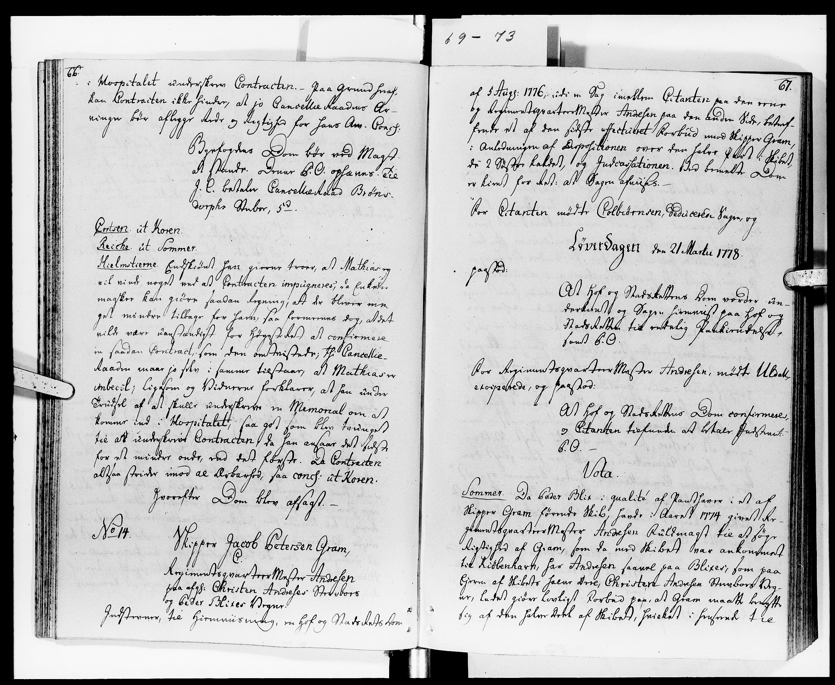 Højesteret, DRA/A-0009, 1778, p. 66-67