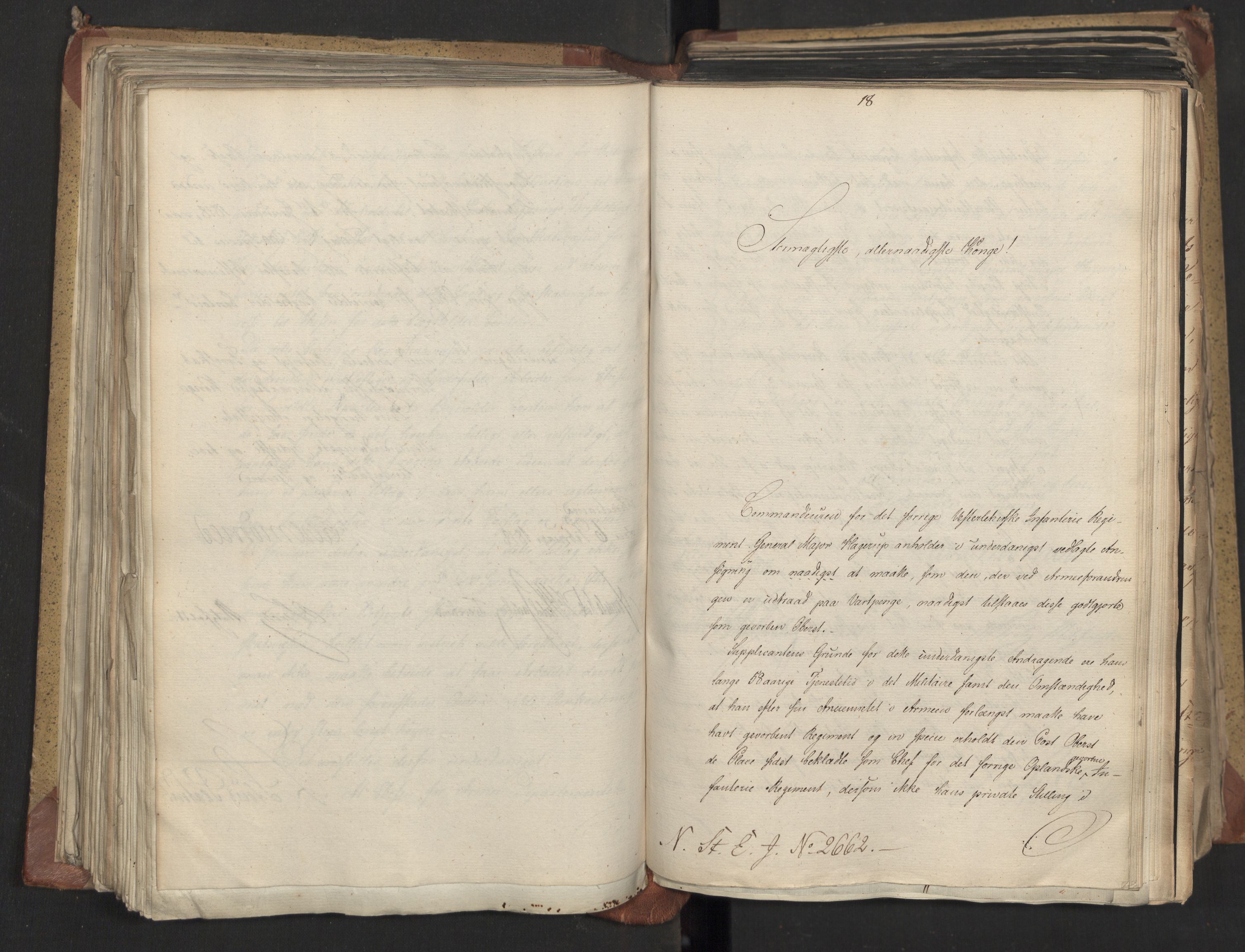 Statsrådsavdelingen i Stockholm, AV/RA-S-1003/D/Da/L0012: Regjeringsinnstillinger nr. 2587-2760, 1818, p. 249