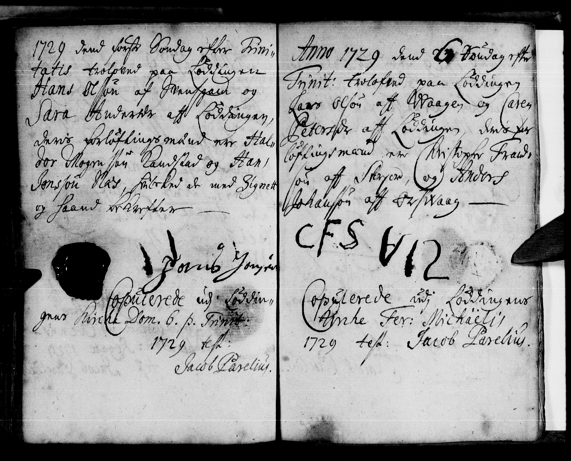 Ministerialprotokoller, klokkerbøker og fødselsregistre - Nordland, AV/SAT-A-1459/872/L1027: Parish register (official) no. 872A02, 1714-1747
