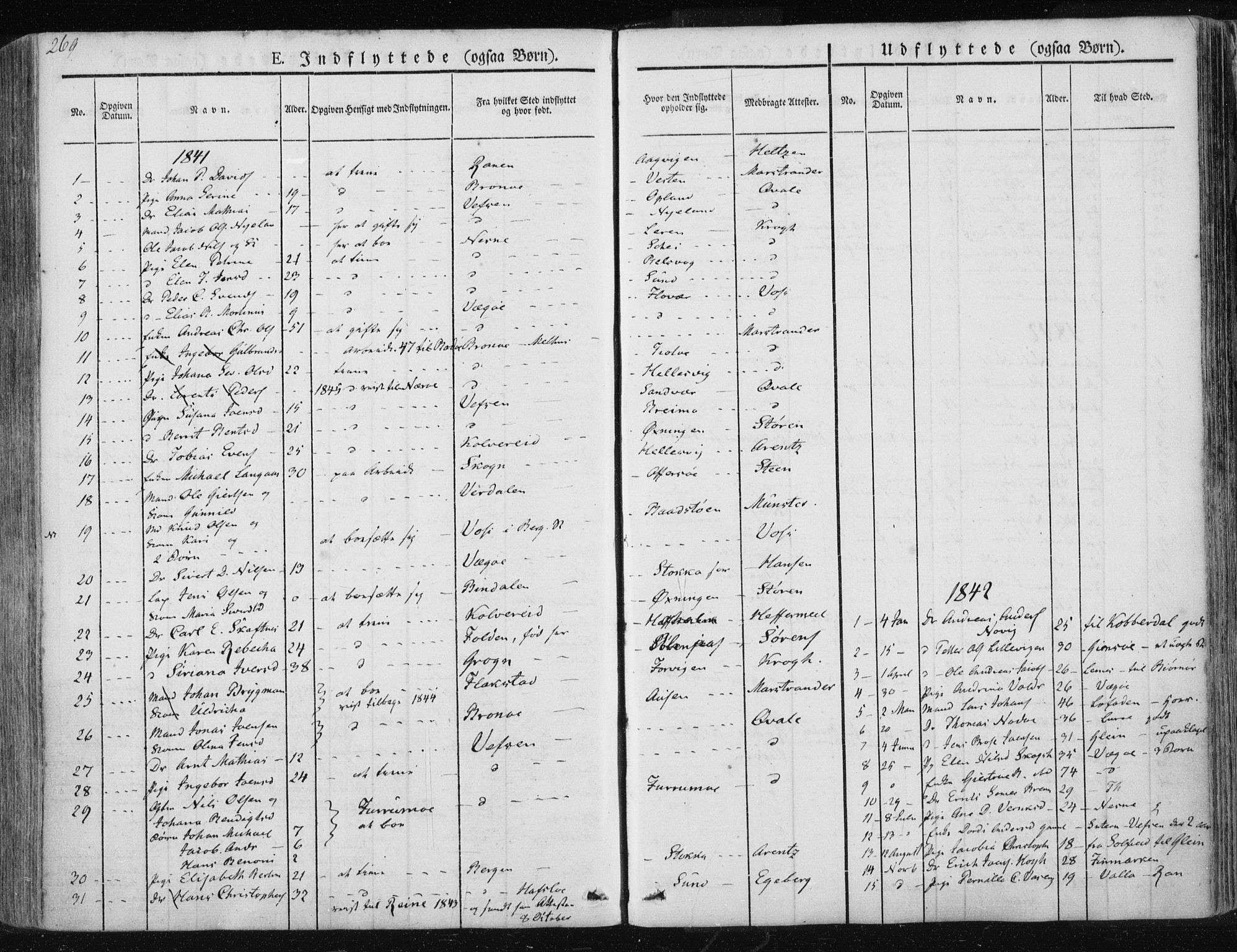 Ministerialprotokoller, klokkerbøker og fødselsregistre - Nordland, AV/SAT-A-1459/830/L0447: Parish register (official) no. 830A11, 1831-1854, p. 269
