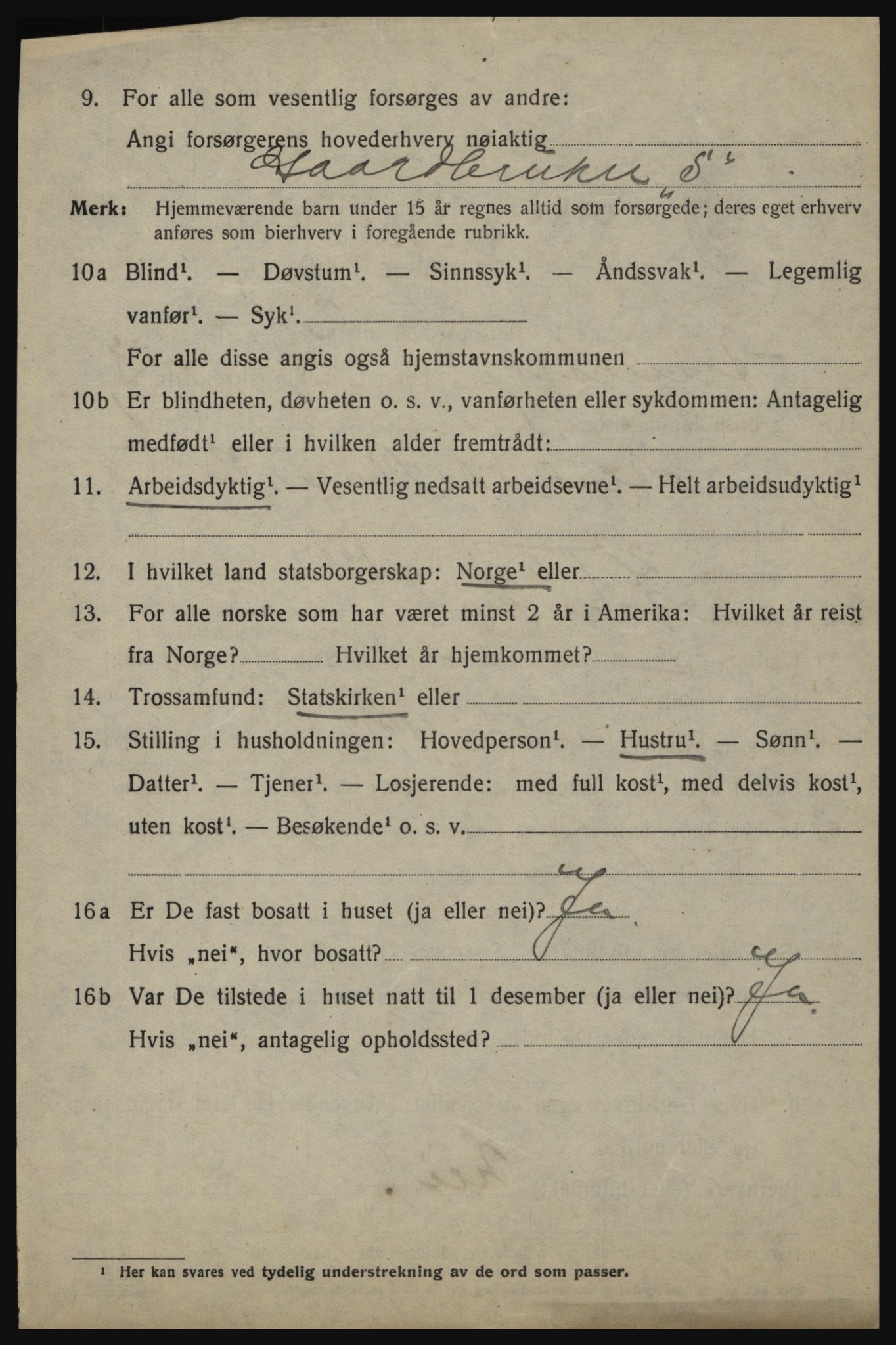 SAO, 1920 census for Aremark, 1920, p. 2130