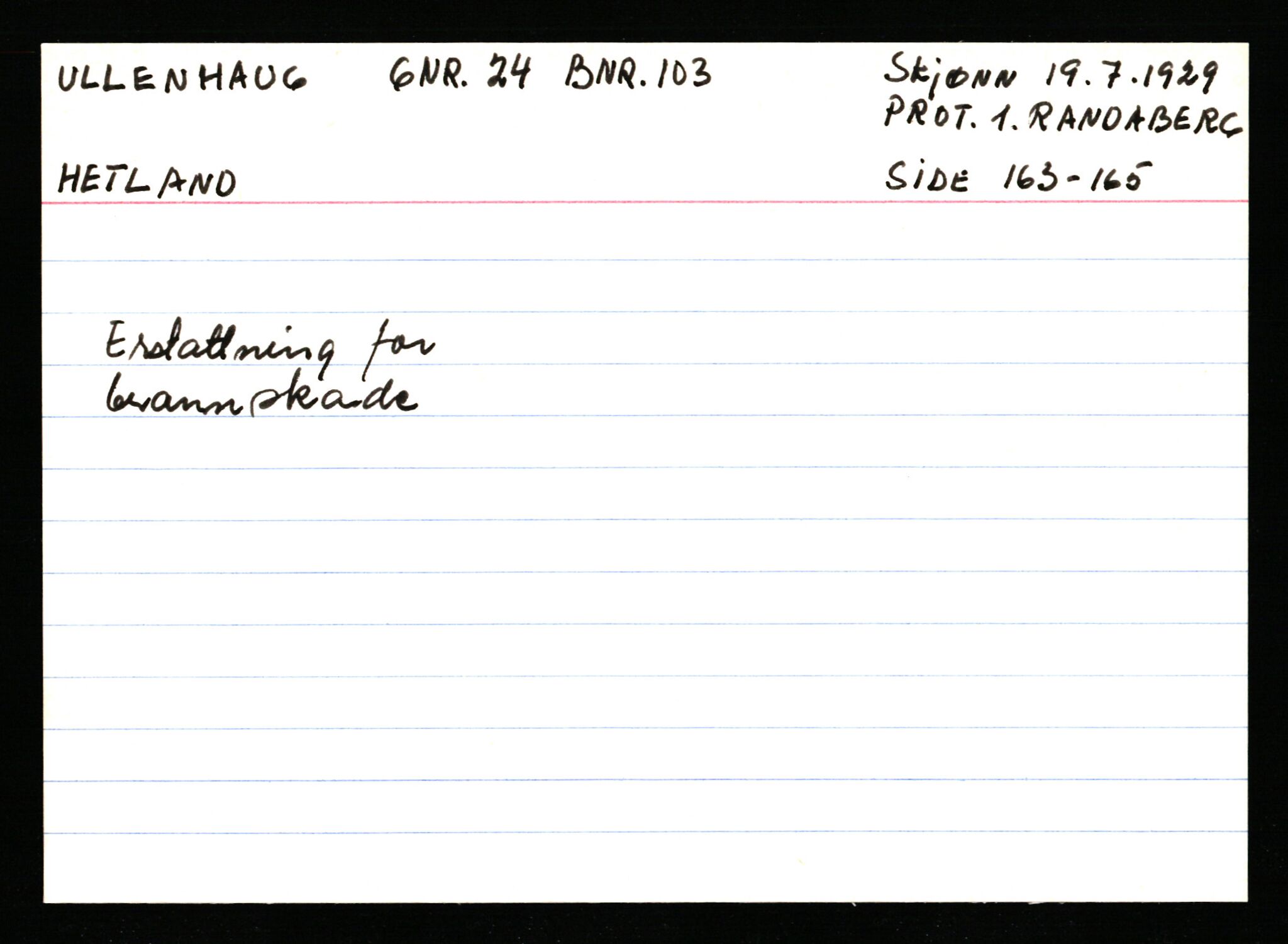 Statsarkivet i Stavanger, AV/SAST-A-101971/03/Y/Ym/L0063: Åstedskort sortert etter gårdsnavn: Tørsdal - Utstein kloster, 1600-1950, p. 355
