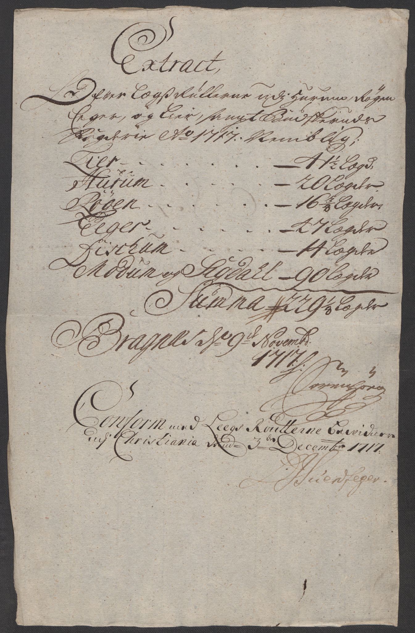 Rentekammeret inntil 1814, Reviderte regnskaper, Fogderegnskap, AV/RA-EA-4092/R31/L1711: Fogderegnskap Hurum, Røyken, Eiker, Lier og Buskerud, 1717, p. 167