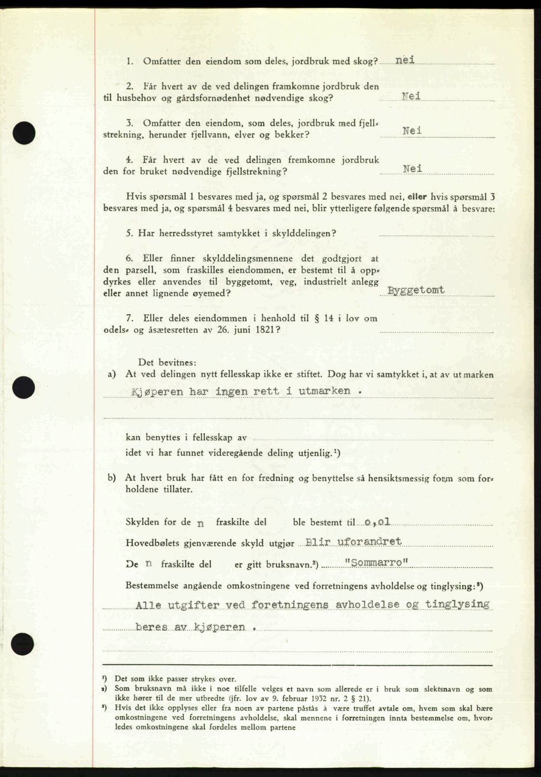 Romsdal sorenskriveri, AV/SAT-A-4149/1/2/2C: Mortgage book no. A27, 1948-1948, Diary no: : 2645/1948