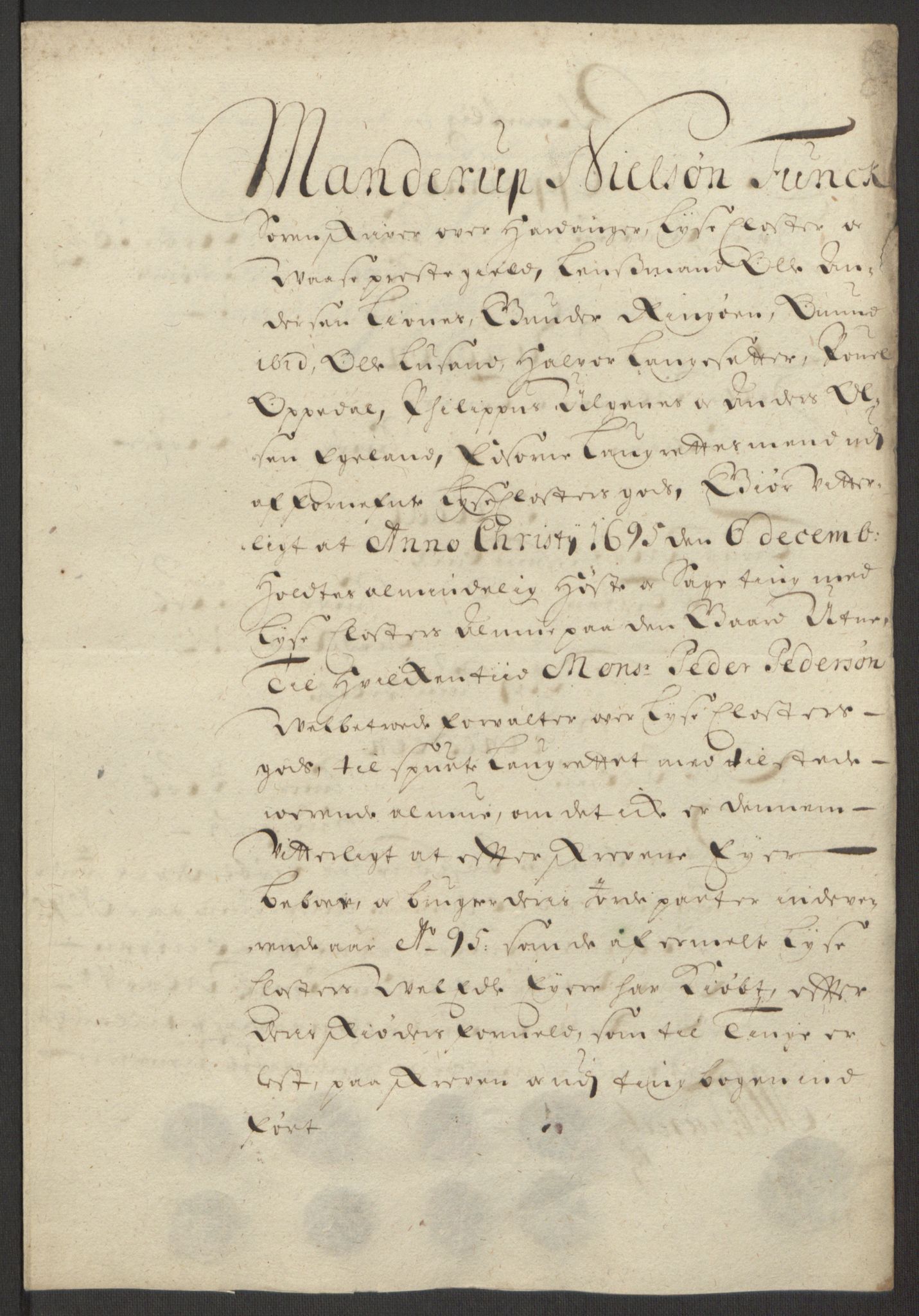 Rentekammeret inntil 1814, Reviderte regnskaper, Fogderegnskap, RA/EA-4092/R50/L3159: Fogderegnskap Lyse kloster, 1691-1709, p. 45