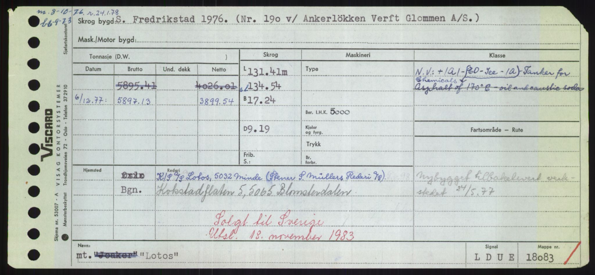 Sjøfartsdirektoratet med forløpere, Skipsmålingen, AV/RA-S-1627/H/Hd/L0023: Fartøy, Lia-Løv, p. 363