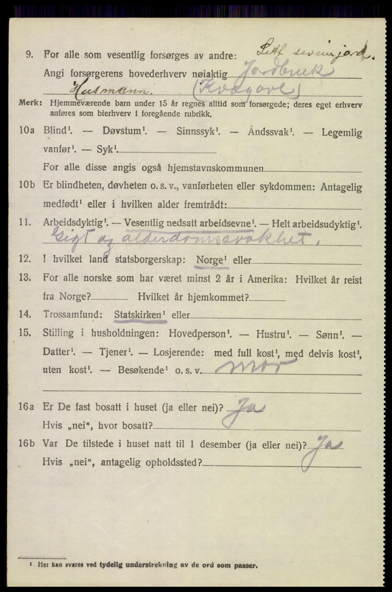 SAH, 1920 census for Engerdal, 1920, p. 914