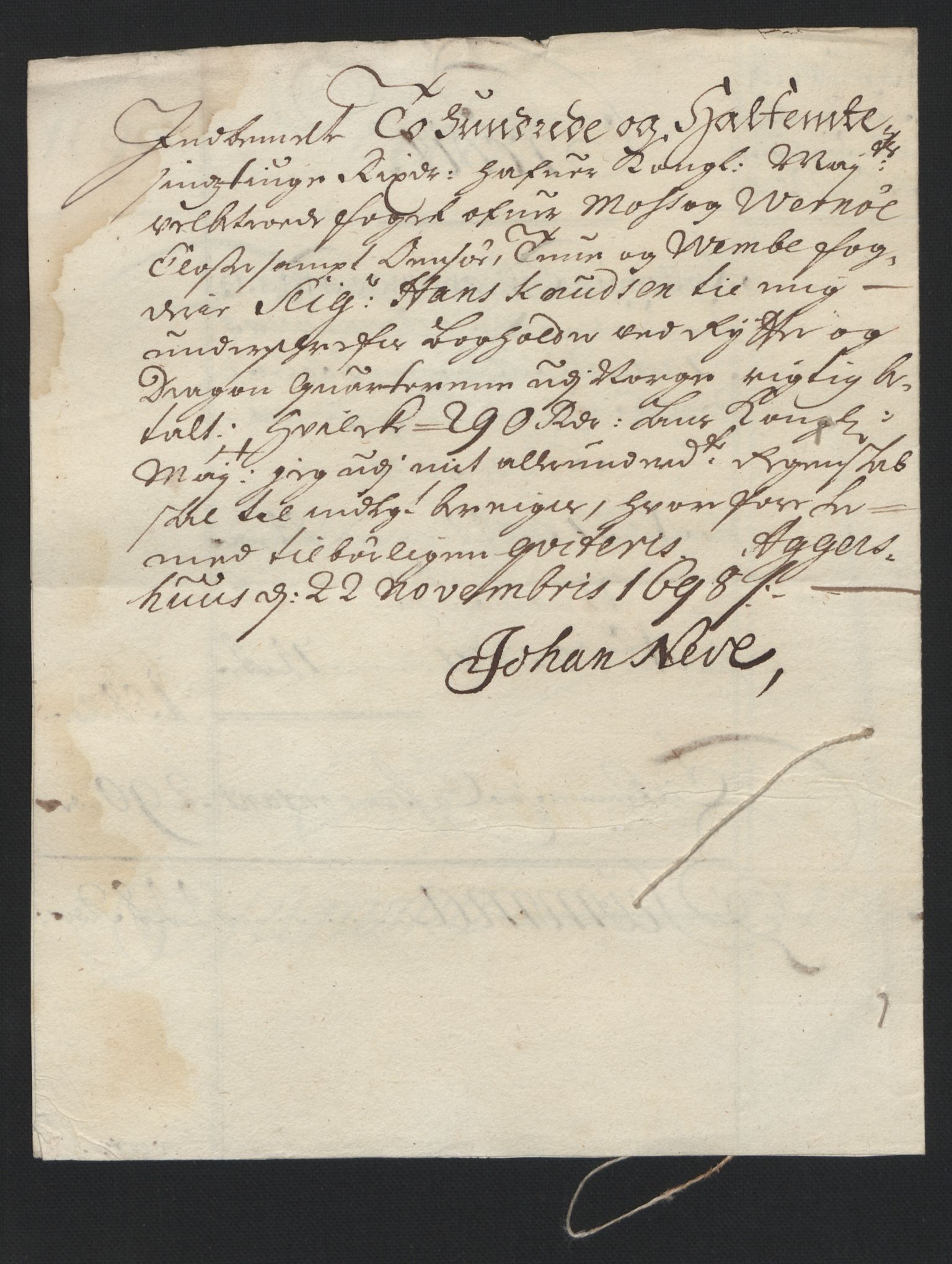 Rentekammeret inntil 1814, Reviderte regnskaper, Fogderegnskap, RA/EA-4092/R04/L0127: Fogderegnskap Moss, Onsøy, Tune, Veme og Åbygge, 1698, p. 119