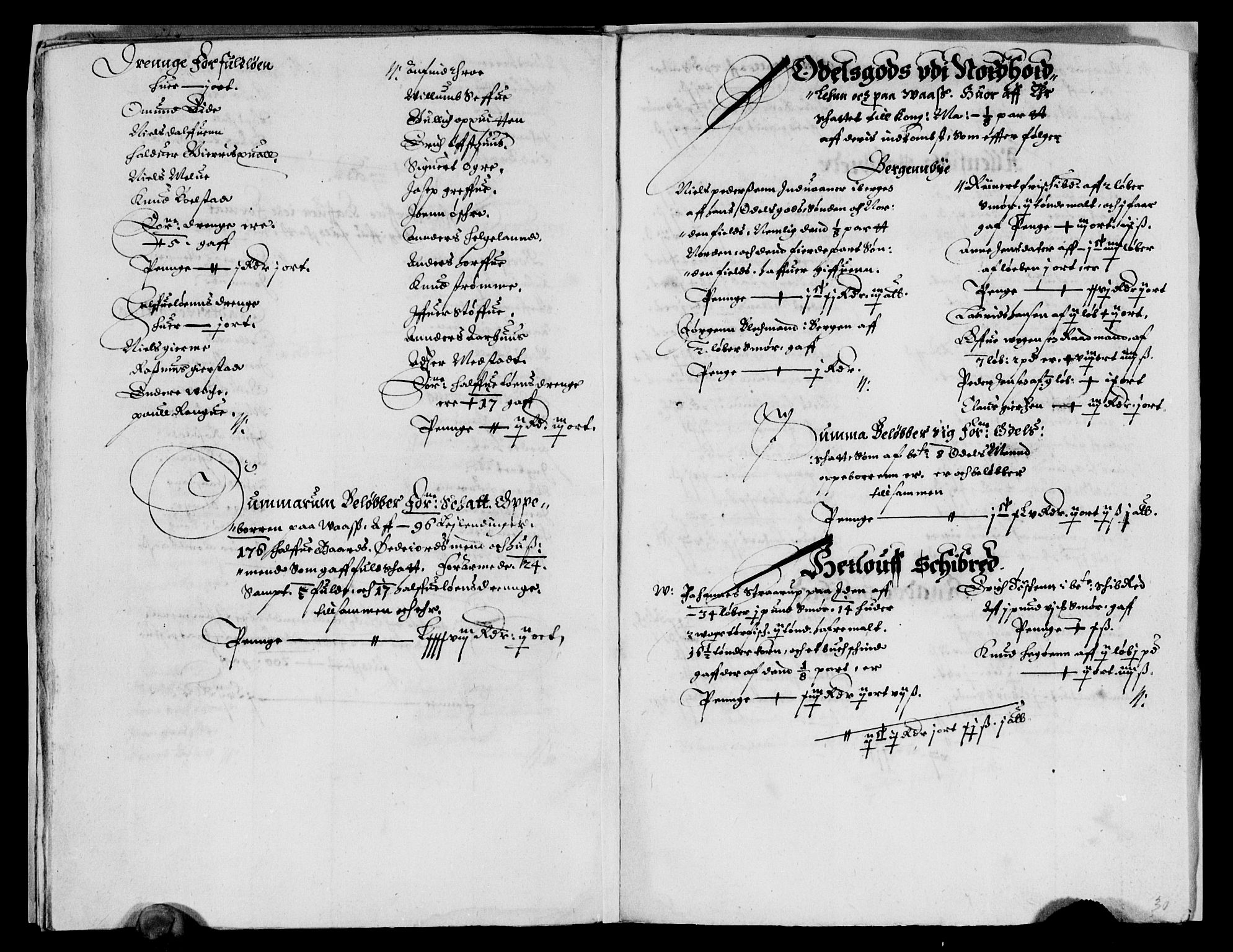 Rentekammeret inntil 1814, Reviderte regnskaper, Lensregnskaper, AV/RA-EA-5023/R/Rb/Rbt/L0078: Bergenhus len, 1637-1638