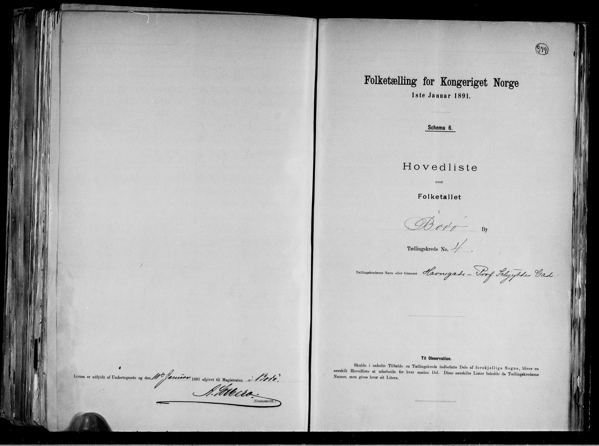 RA, 1891 census for 1804 Bodø, 1891, p. 12