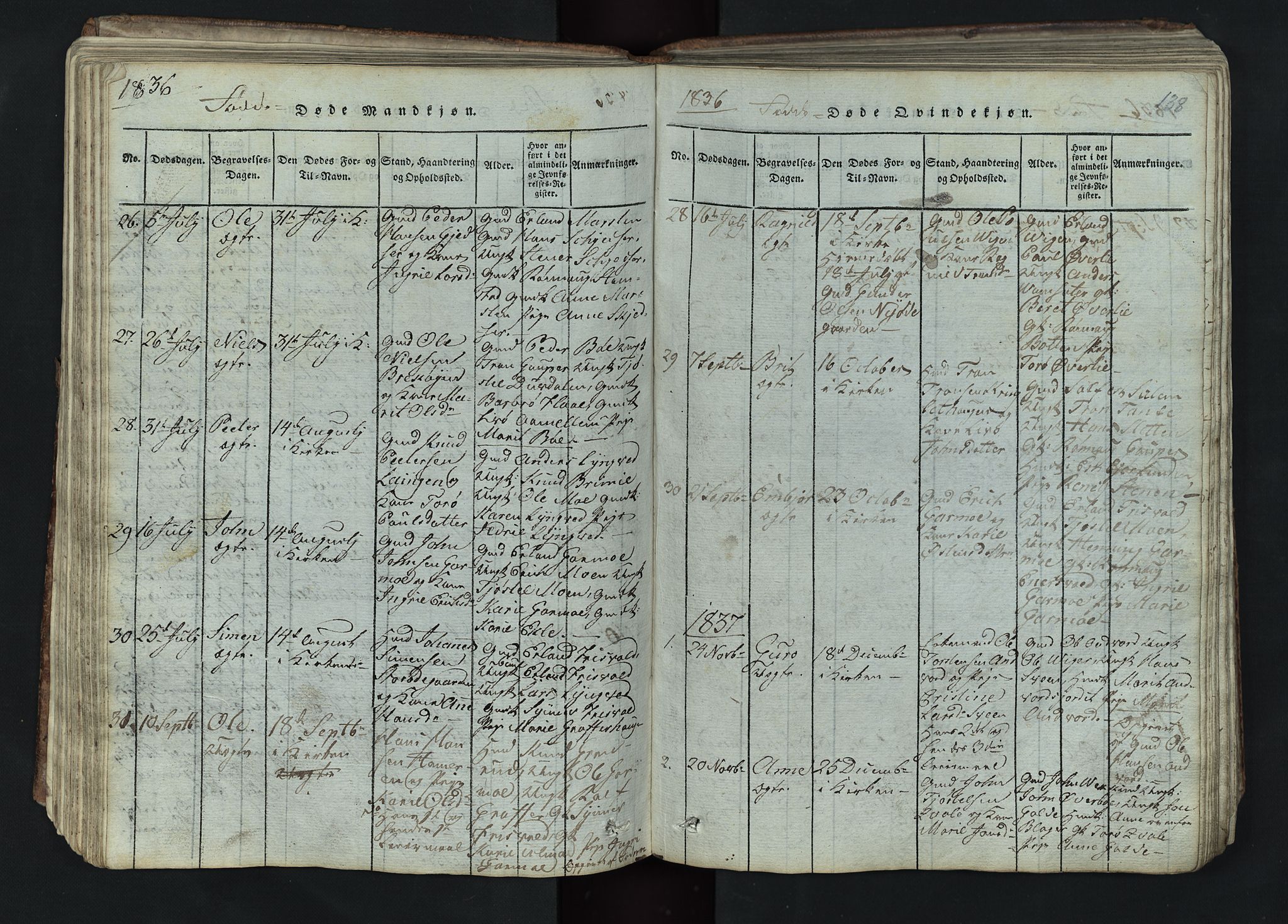 Lom prestekontor, SAH/PREST-070/L/L0002: Parish register (copy) no. 2, 1815-1844, p. 138