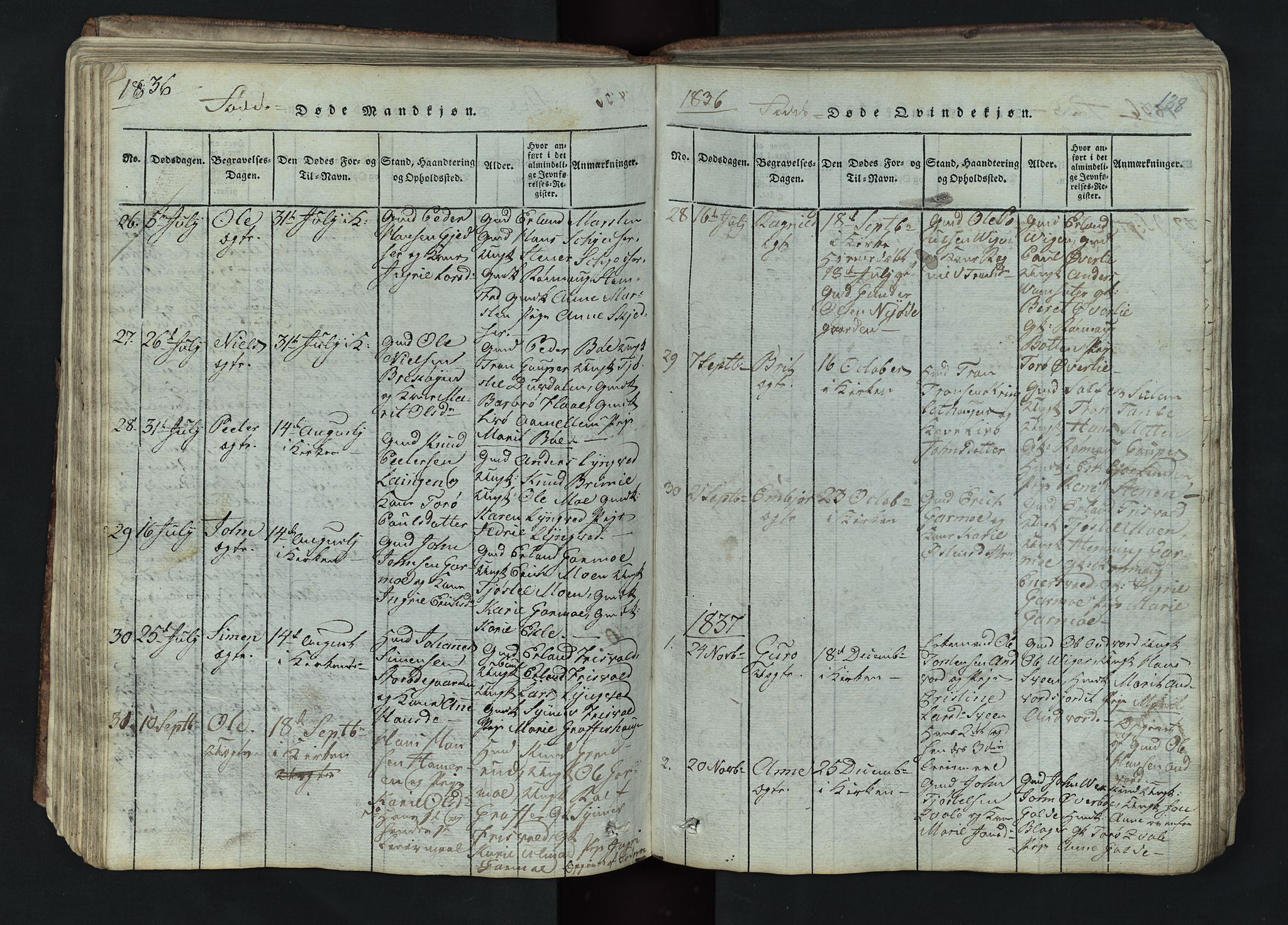 Lom prestekontor, AV/SAH-PREST-070/L/L0002: Parish register (copy) no. 2, 1815-1844, p. 138